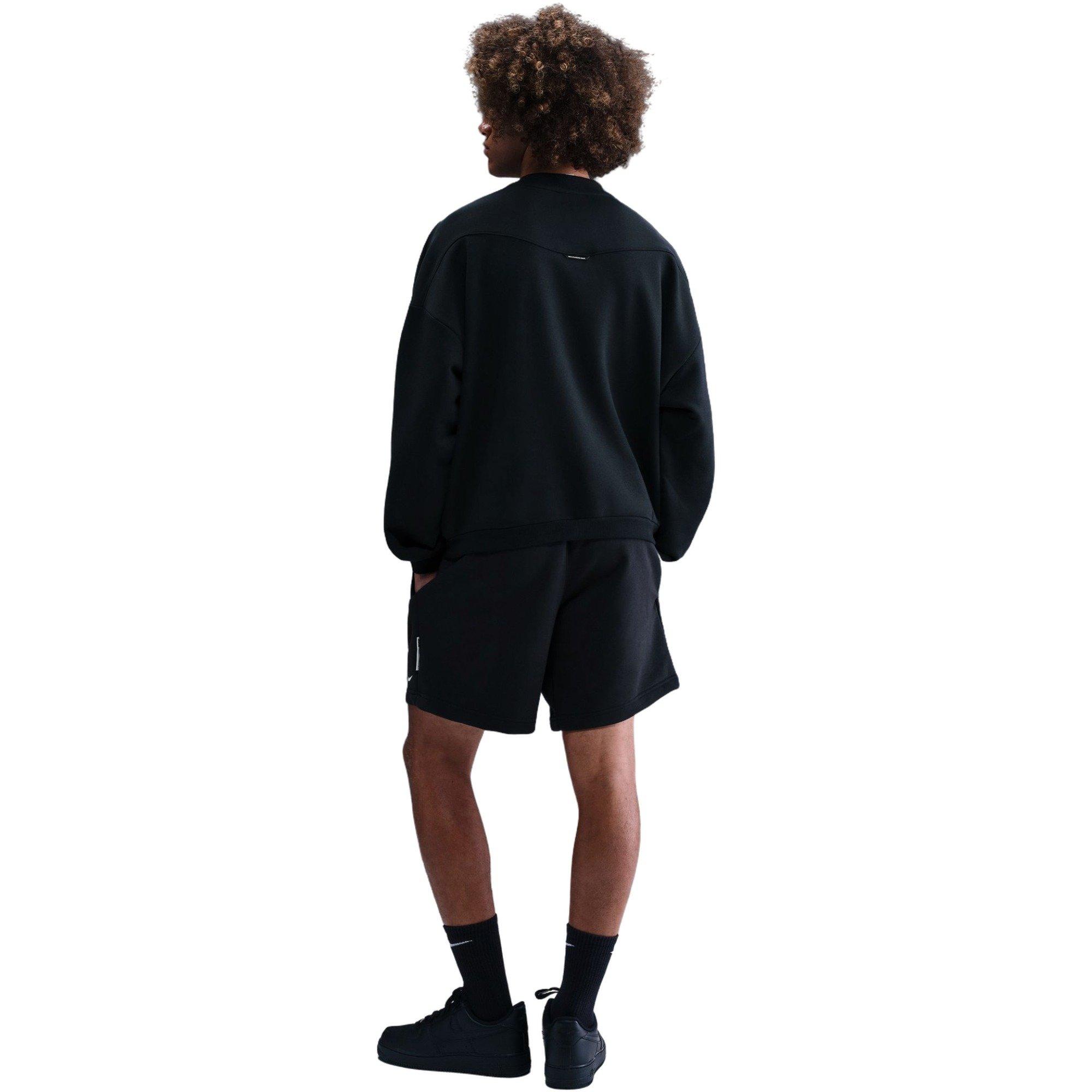 Nike Men's Standard Issue Therma-FIT Basketball Crew - BLACK Thumbnail View 2