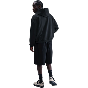 Nike Men's Standard Issue Brushed Pullover Hoodie - Black