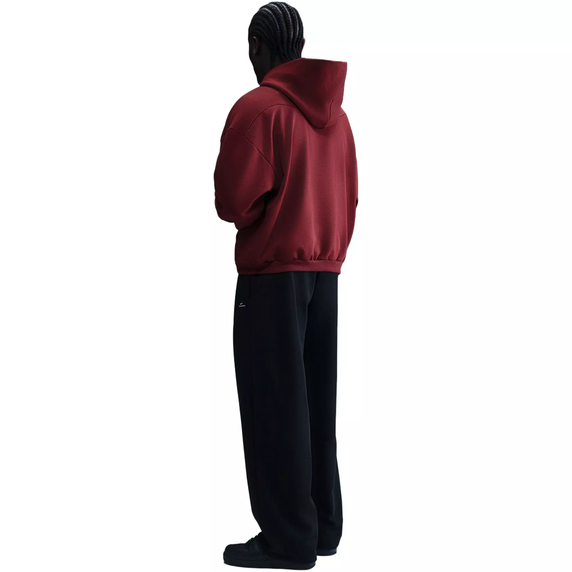 Nike Men's Standard Issue Brushed Open Hem Pants - Black - BLACK