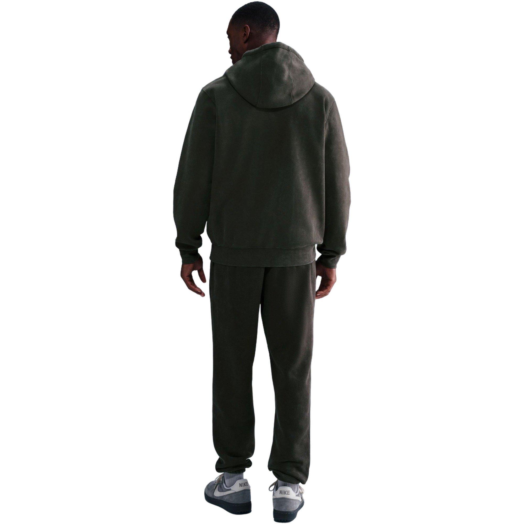 Nike Men's Sportswear Club Fleece Hoodie - GREEN Thumbnail View 2
