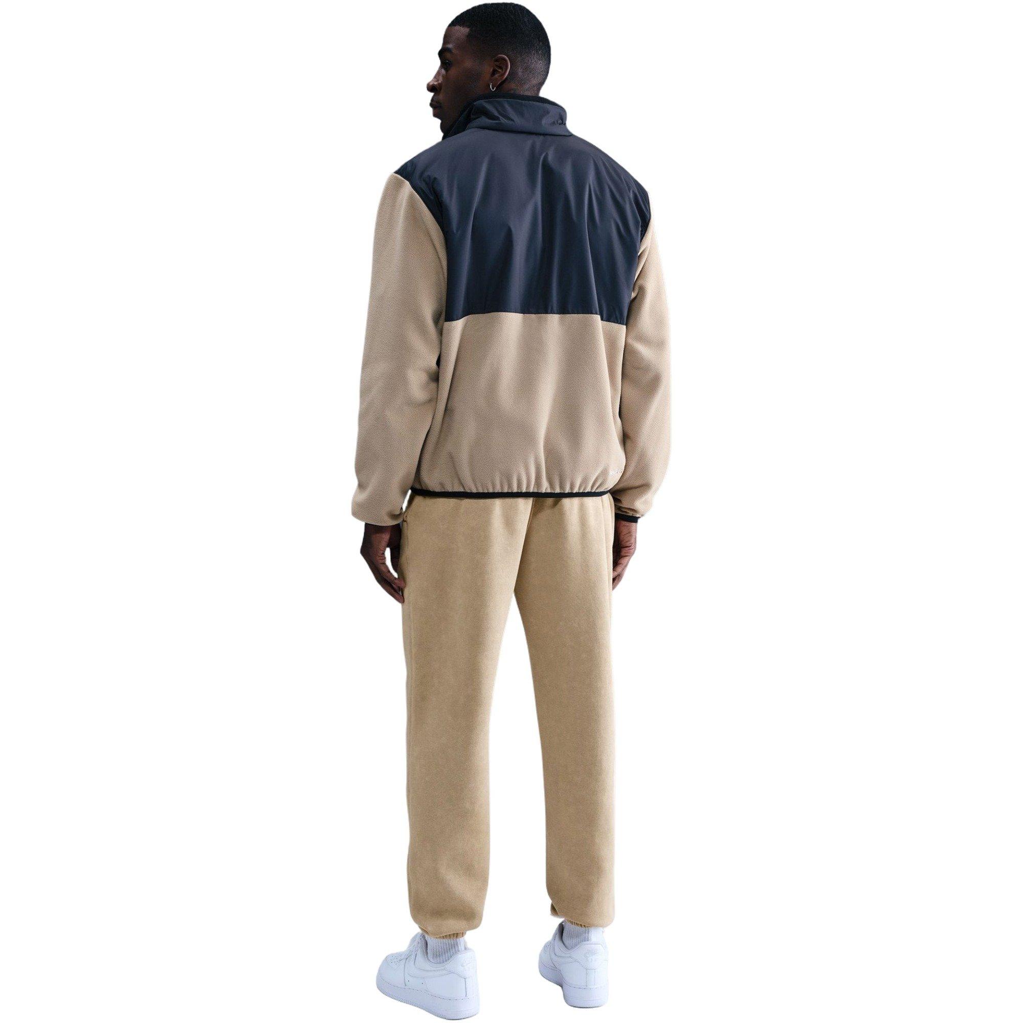 Nike Men's Sportswear Club Fleece Cuffed Pants - BEIGE Thumbnail View 2