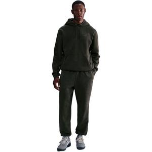 Nike Men's Sportswear Club Washed Cuffed Fleece Pants-Green