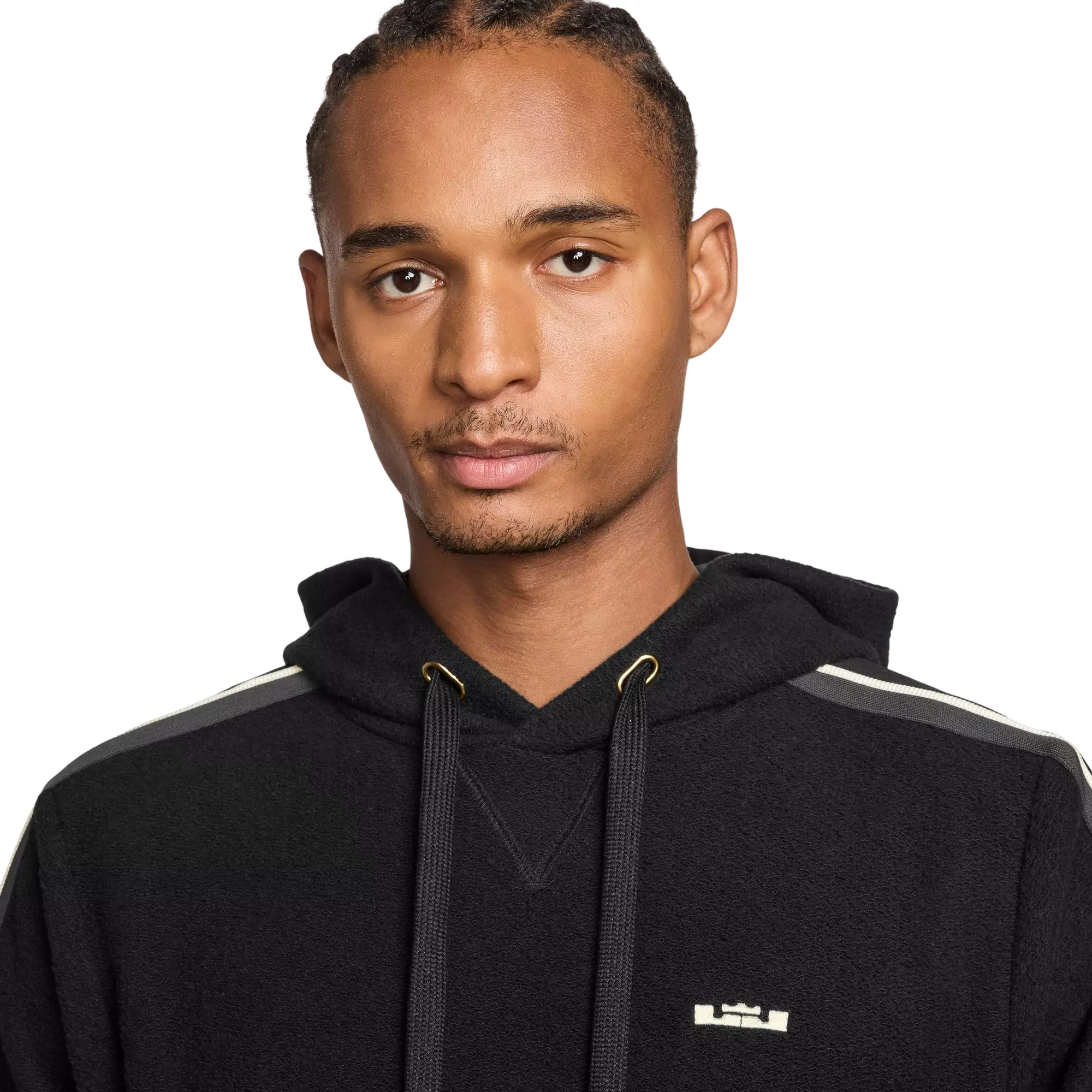Nike Men's LeBron Standard Issue Therma-FIT Pullover Basketball Hoodie - BLACK