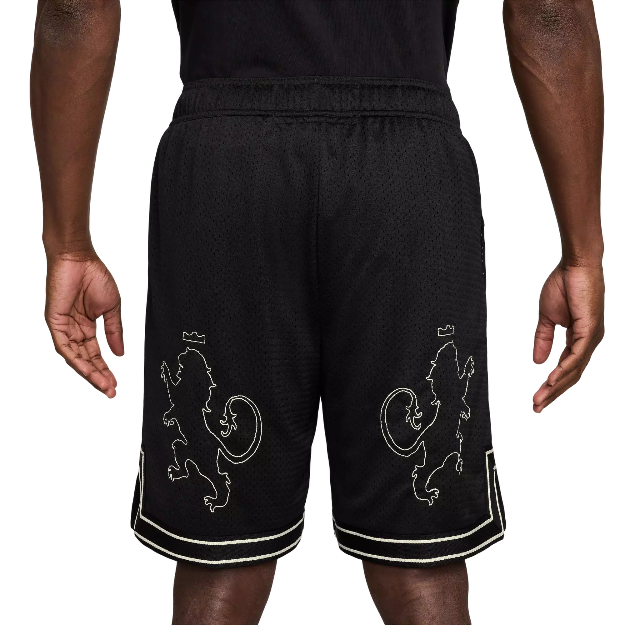 Nike Men's LeBron 8" Basketball Shorts - BLACK