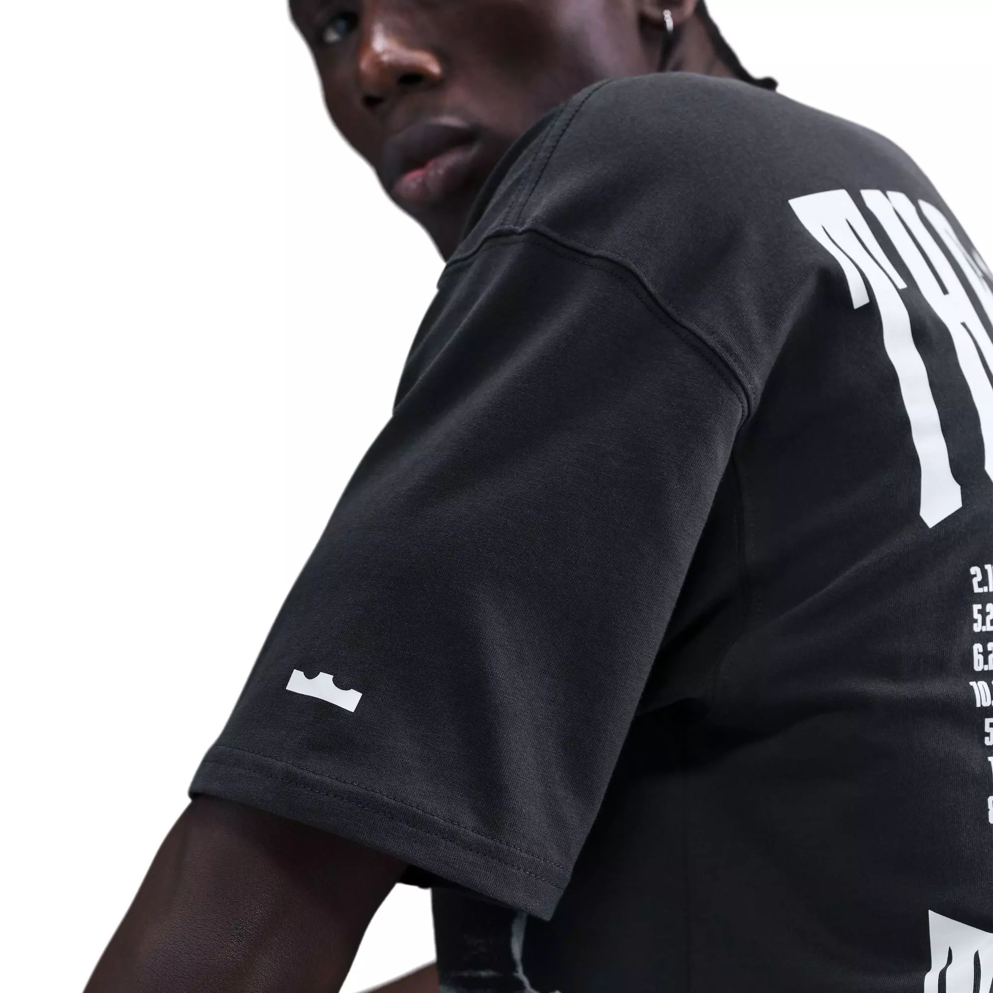 Nike LeBron Max90 "Chosen One" Men's Basketball T-Shirt - DARK GREY