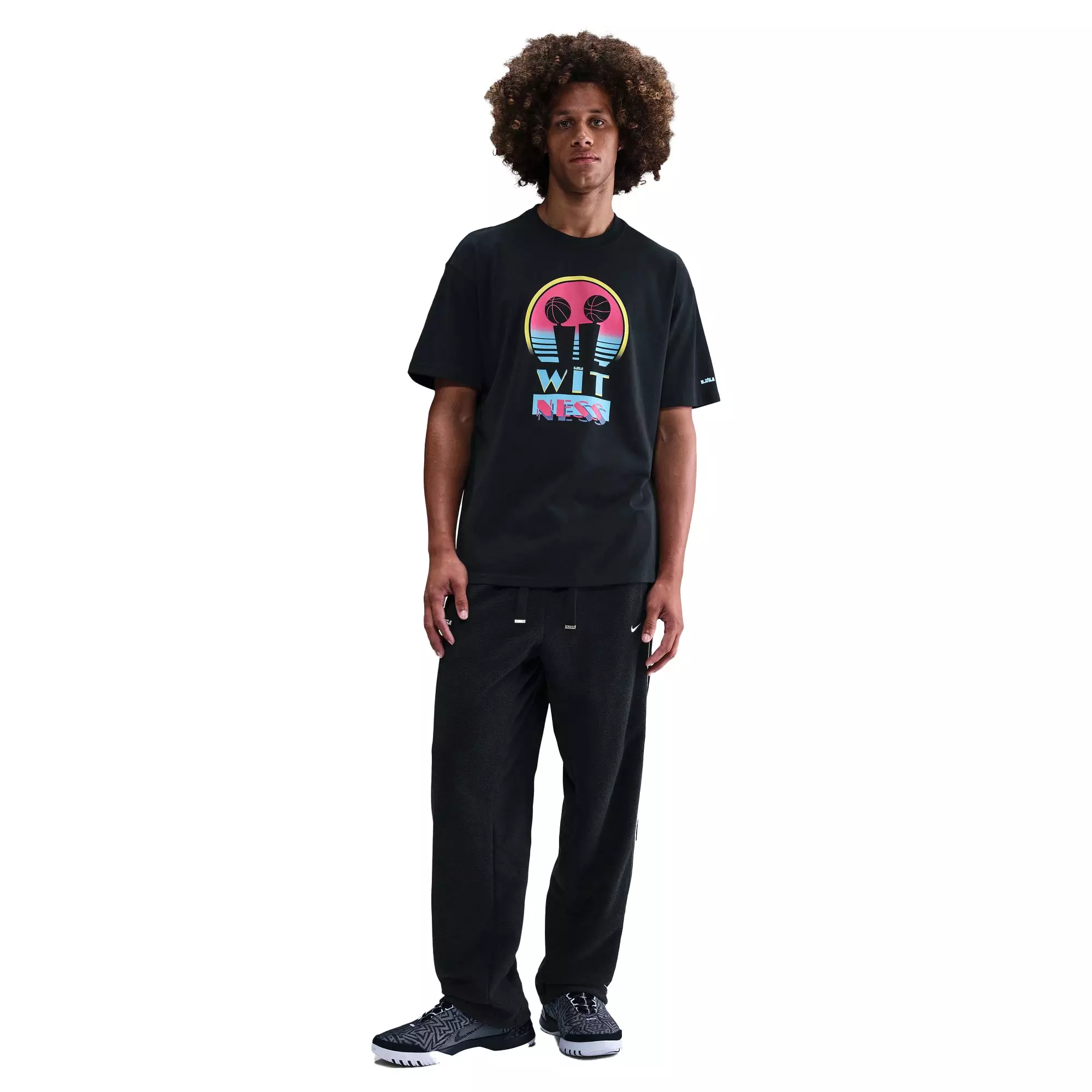 Nike LeBron "Miami Twice" Men's Max90 Basketball Tee - BLACK