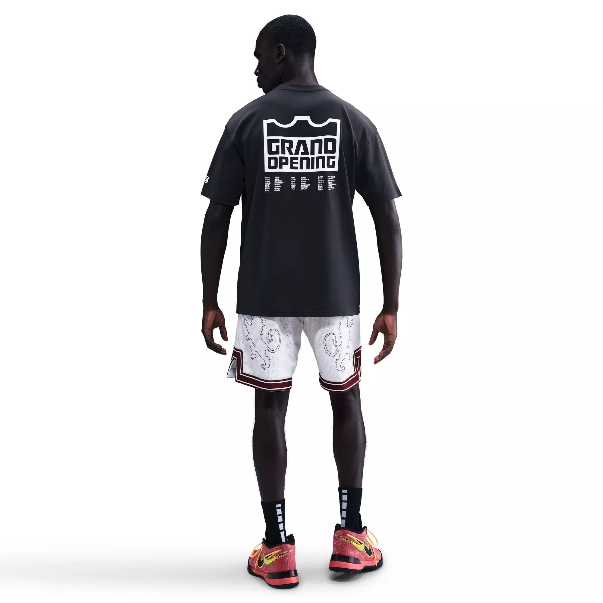 Nike LeBron "Grand Opening" Men's Basketball Tee - BLACK