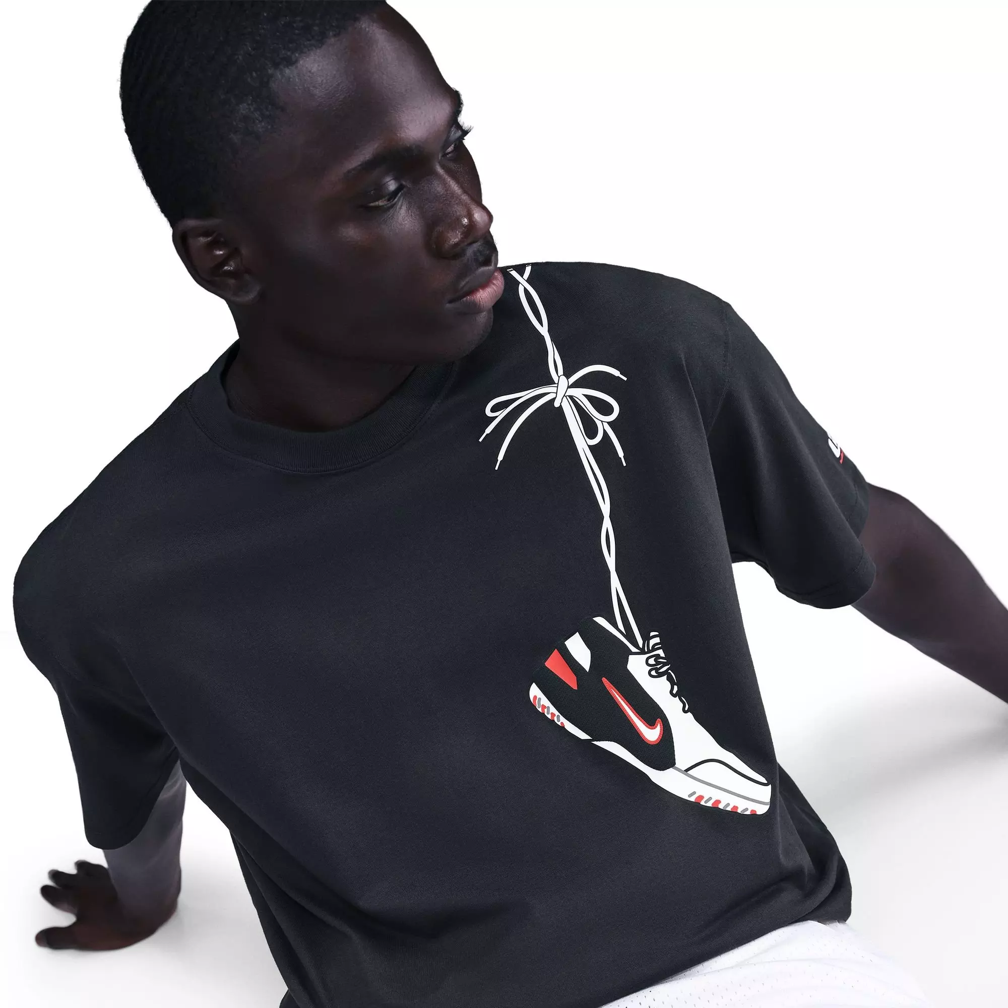 Nike LeBron "Grand Opening" Men's Basketball Tee - BLACK