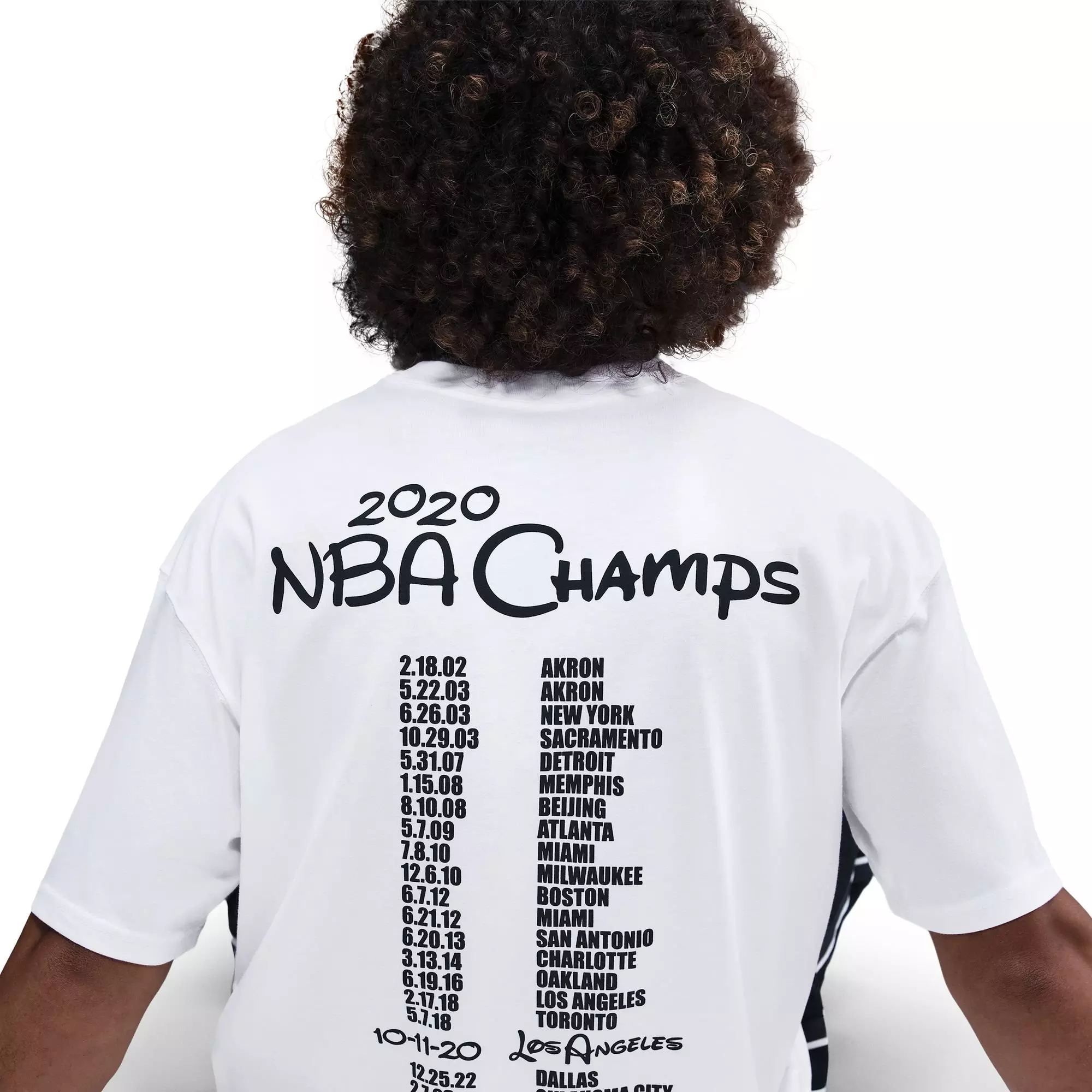 Nike LeBron Max90 "Bubble Boy" Men's Basketball T-Shirt - WHITE