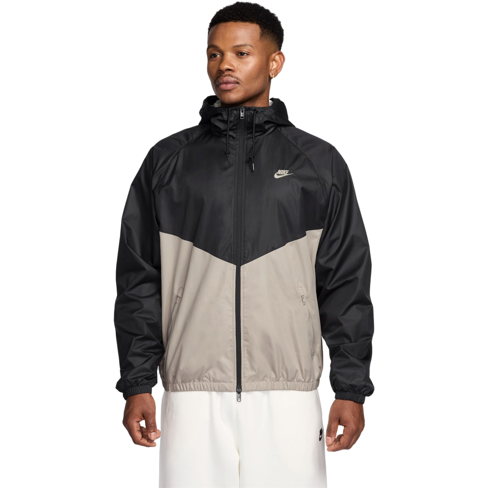 Nike Men's Windrunner Lined Jacket-Black - BLACK Thumbnail View 1