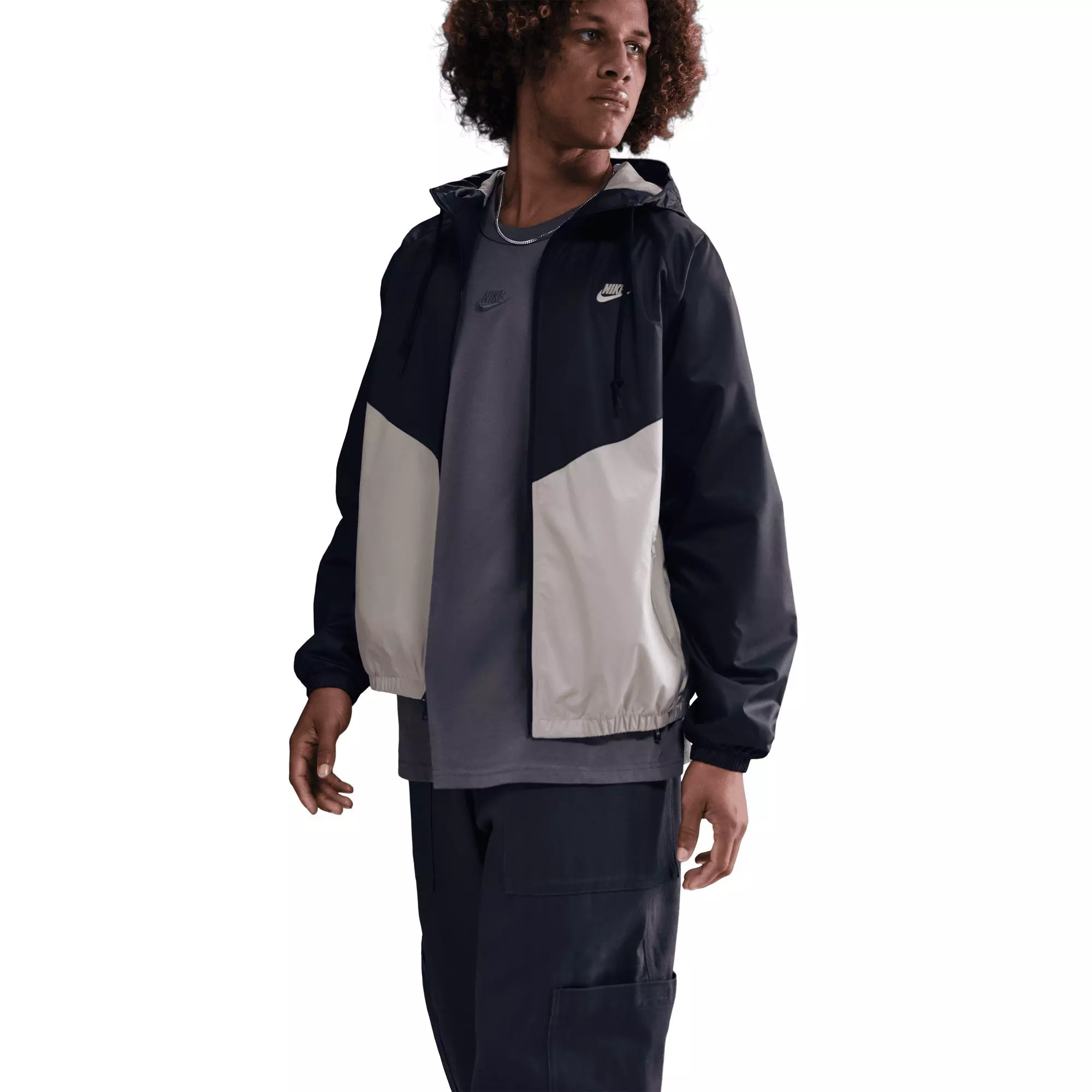 Nike Men's Windrunner Lined Jacket - Black - BLACK