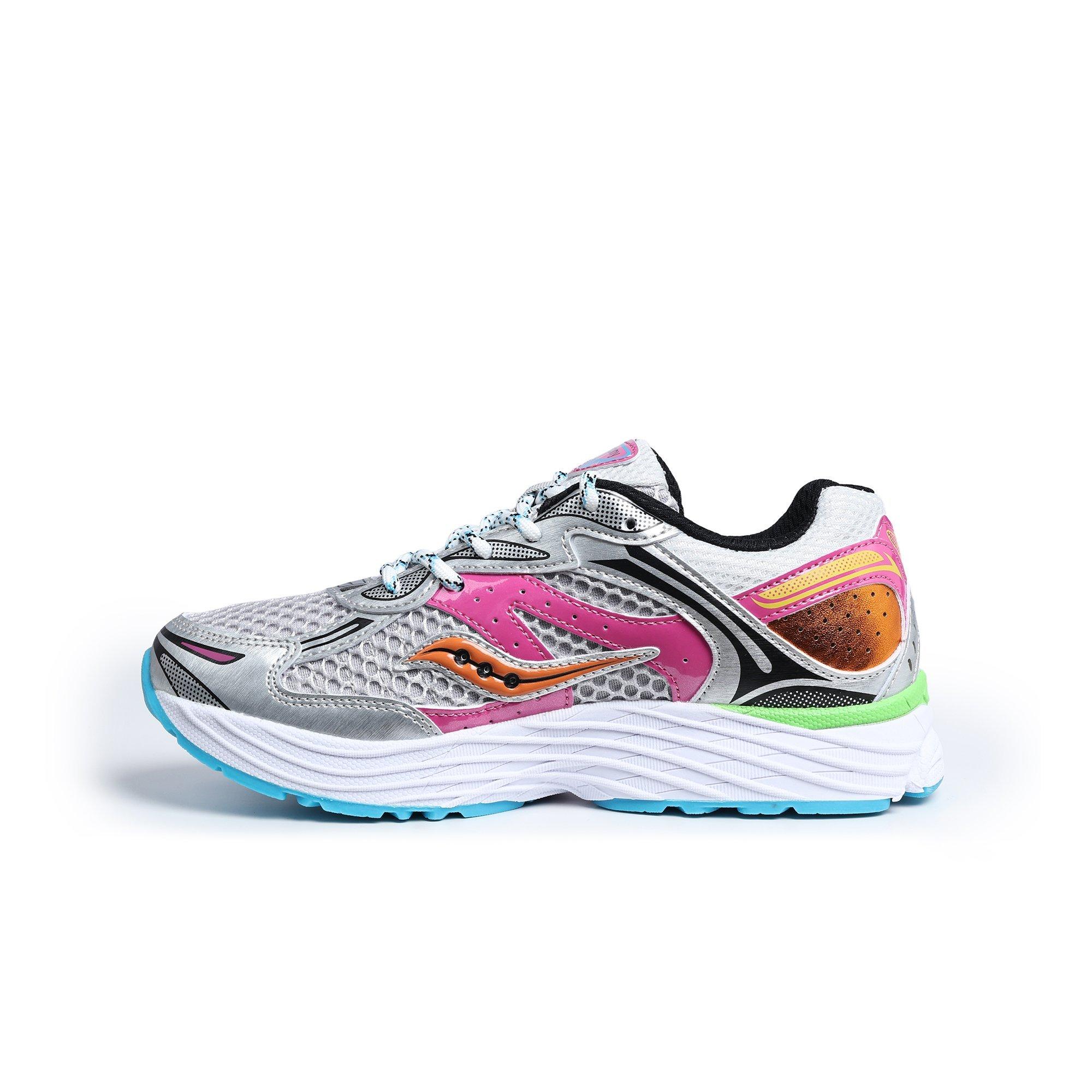 Saucony Omni 9 Grade School Girls' "Multi-Color" Shoe