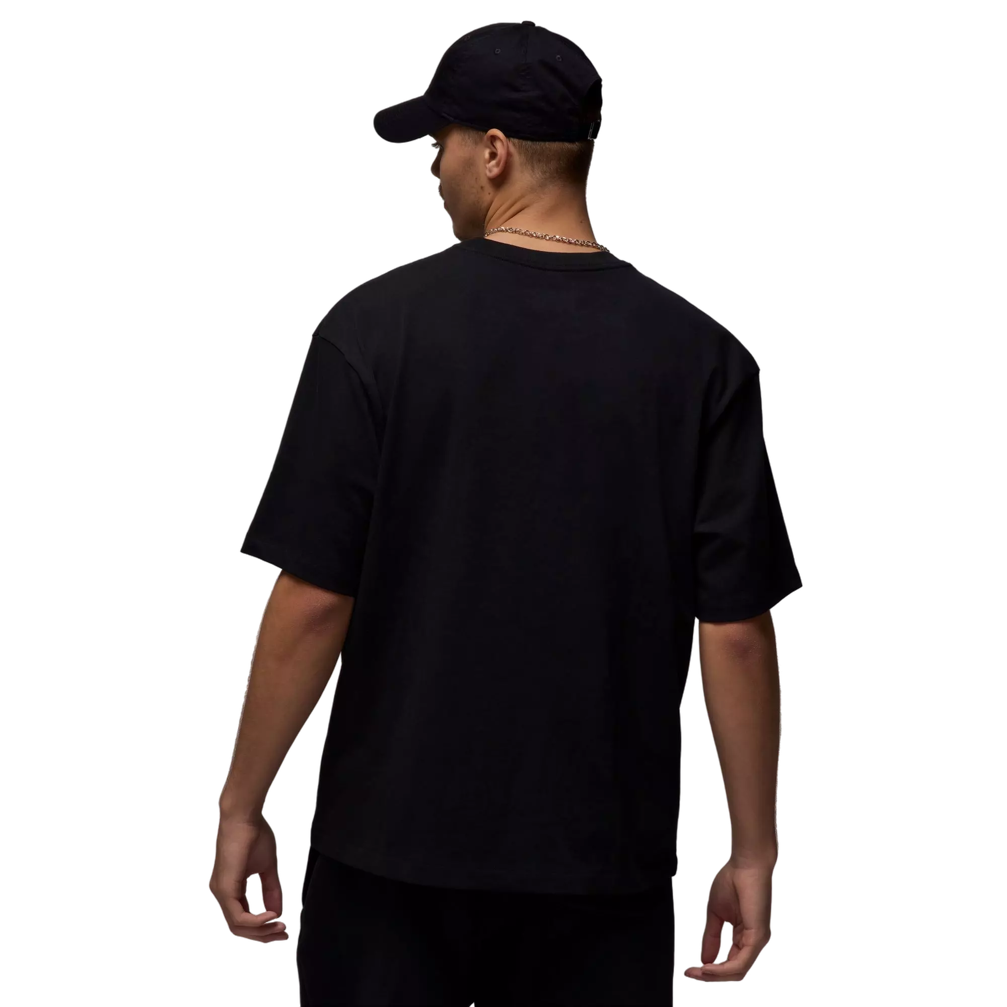 Jordan Men's Flight Essentials Oversized Tee - Black - BLACK