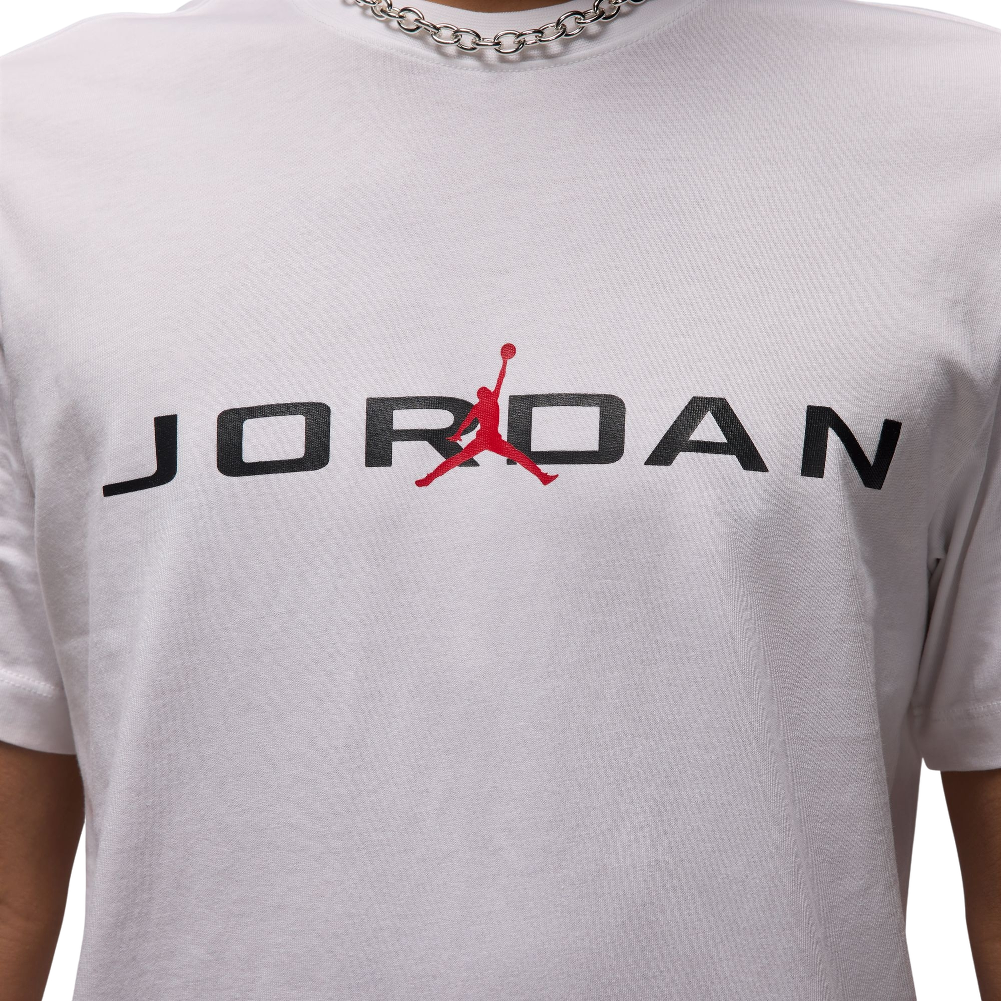 Jordan Men's Air Tee - White - WHITE Thumbnail View 4