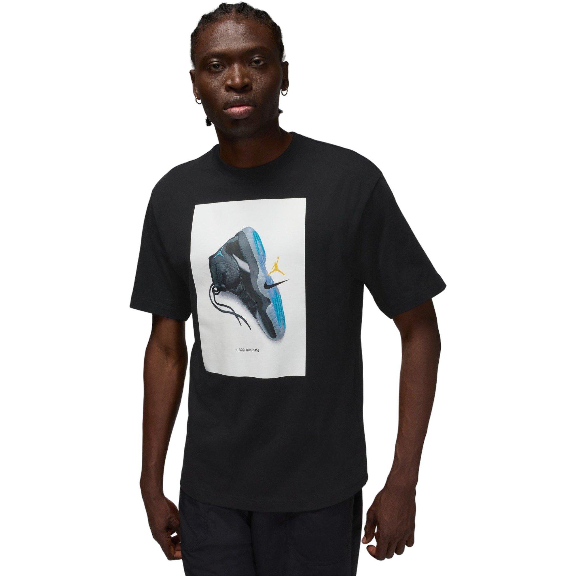 Jordan Men's Brooklyn Gamma Tee-Black - BLACK Thumbnail View 1