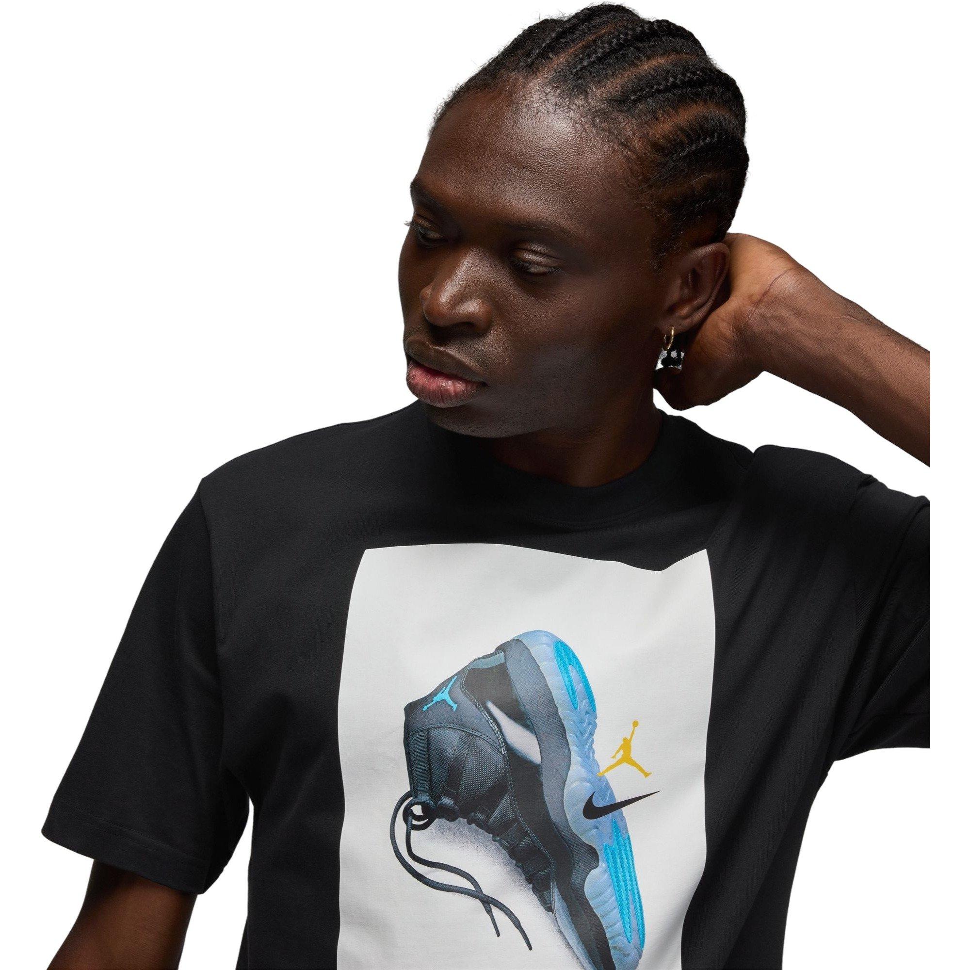 Jordan Men's Brooklyn Gamma Tee - Black - BLACK Thumbnail View 3