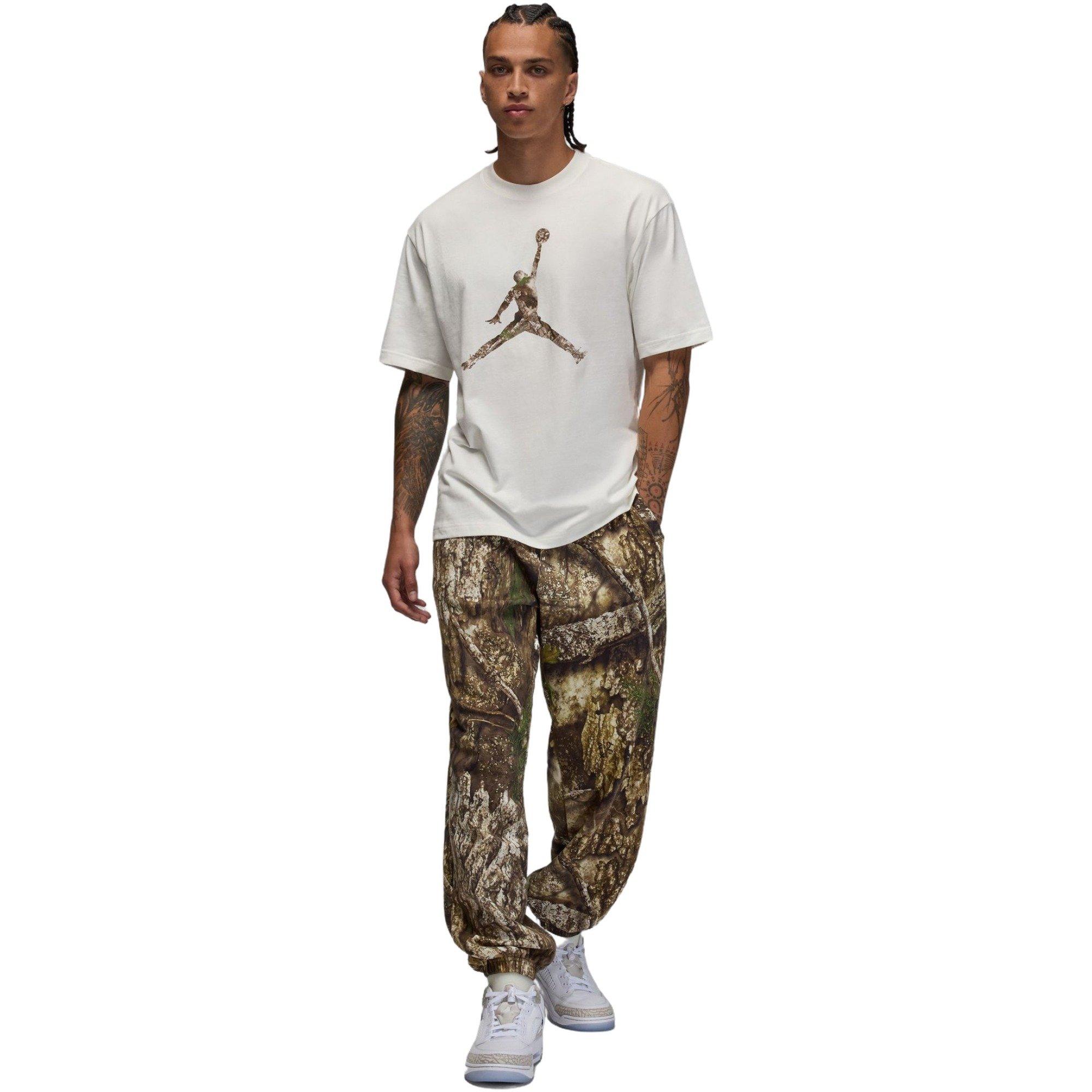 Jordan Men's Brooklyn Realtree Jumpman Tee - SAIL Thumbnail View 4