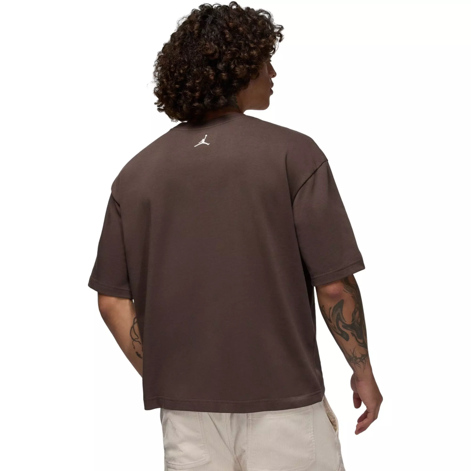 Jordan Men's Flight Boxy Tee - BROWN