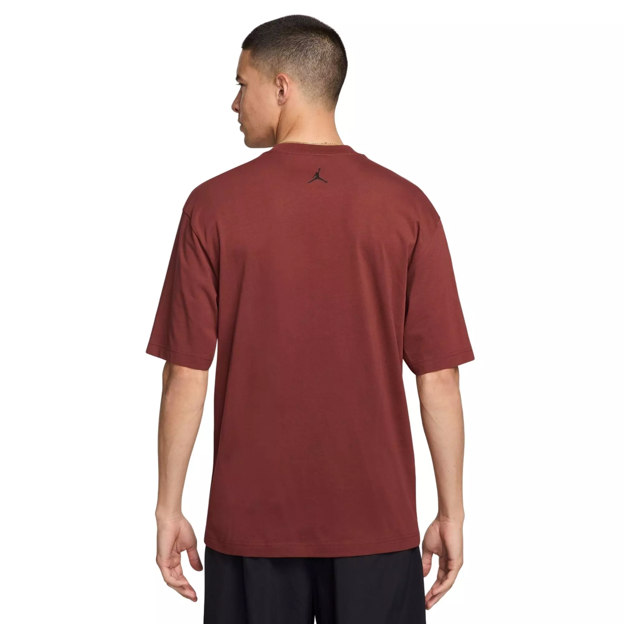 Jordan Men's Brooklyn Graphic Tee - BURGUNDY