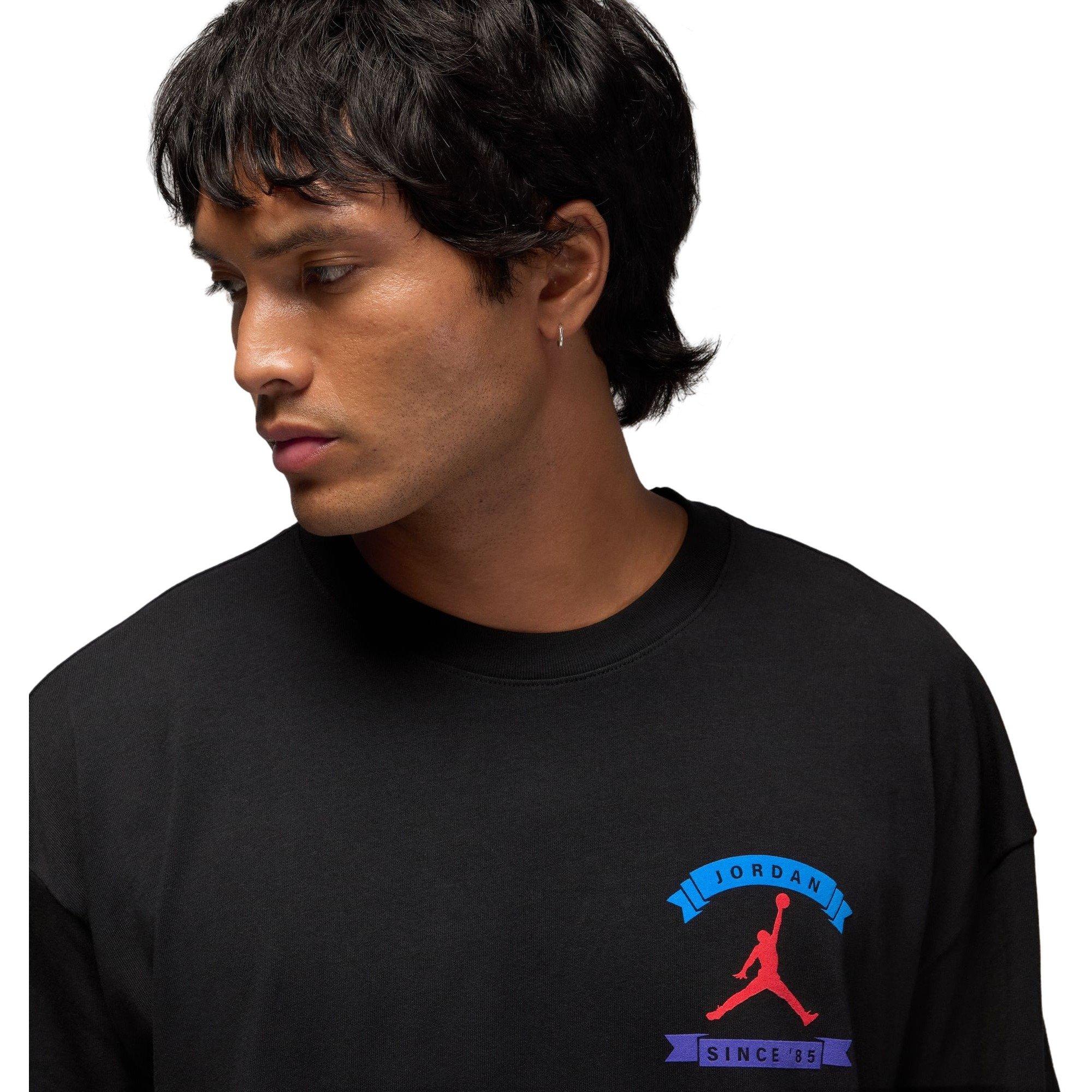 Jordan Men's Others Make It Happen Graphic Tee - BLACK Thumbnail View 3