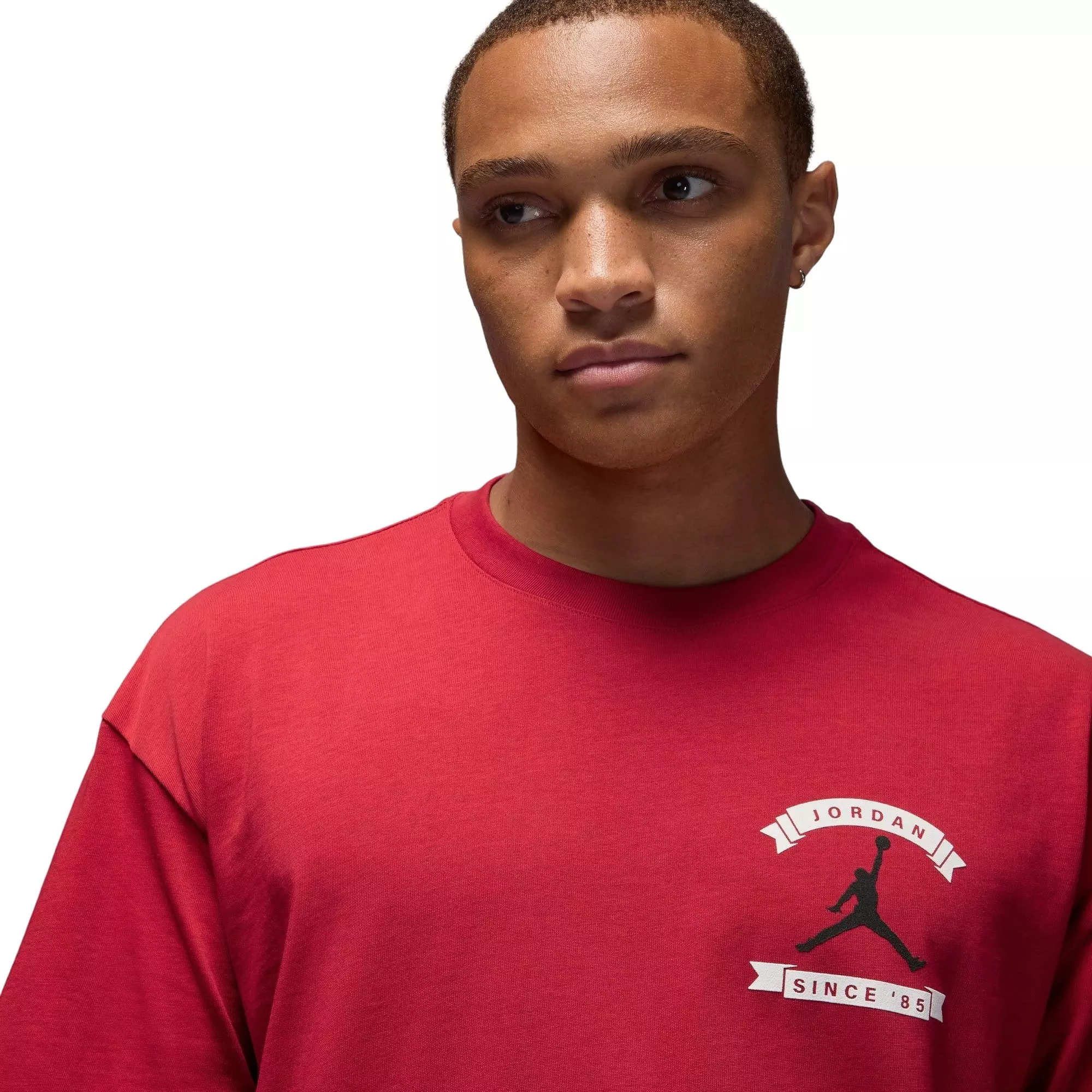 Jordan Men's Make It Happen Tee - Varsity Red - RED