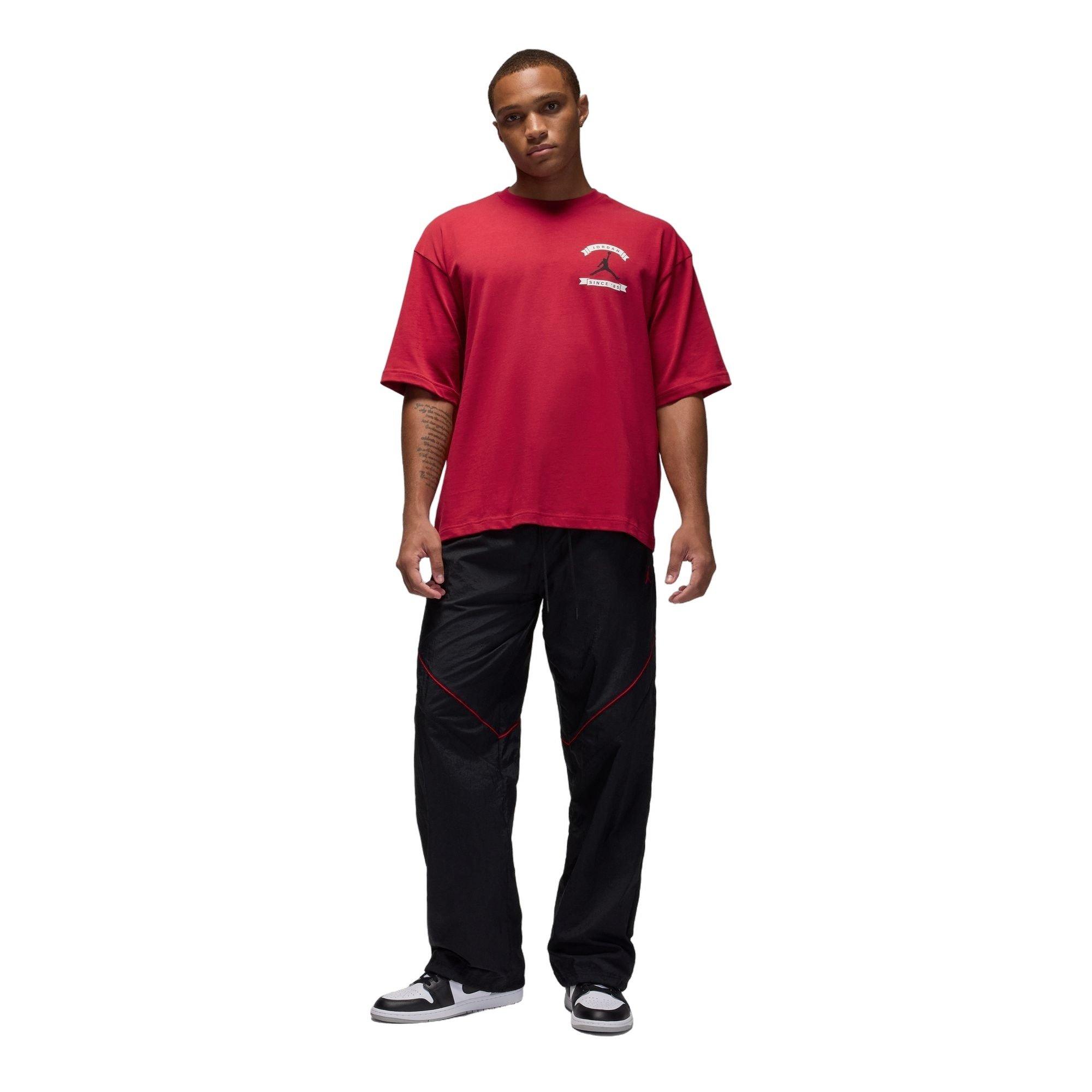 Jordan Men's Make It Happen Tee - Varsity Red - RED Thumbnail View 6