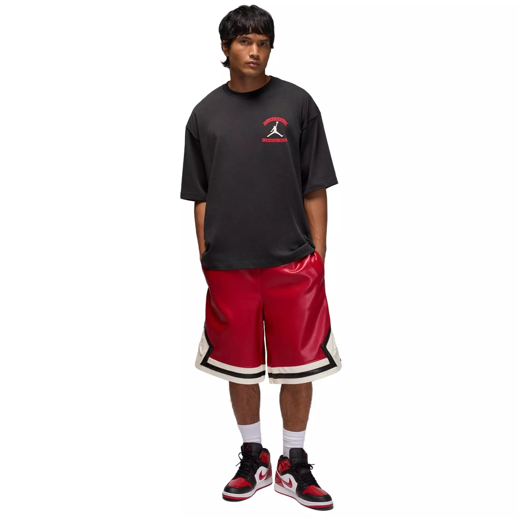 Jordan Men's Make It Happen Tee - Off Noir - BLACK