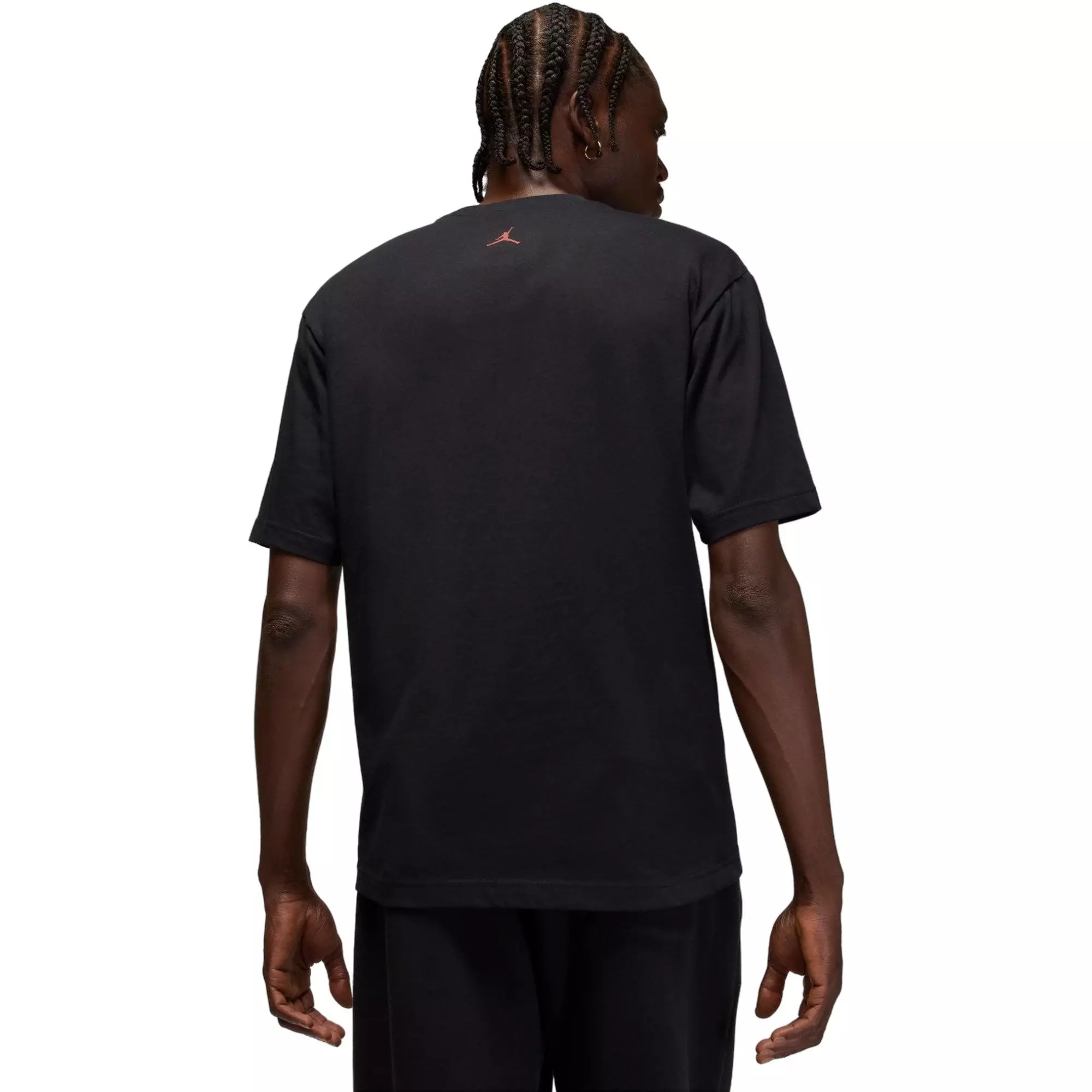 Jordan Men's Brooklyn Graphic Tee-Black - BLACK