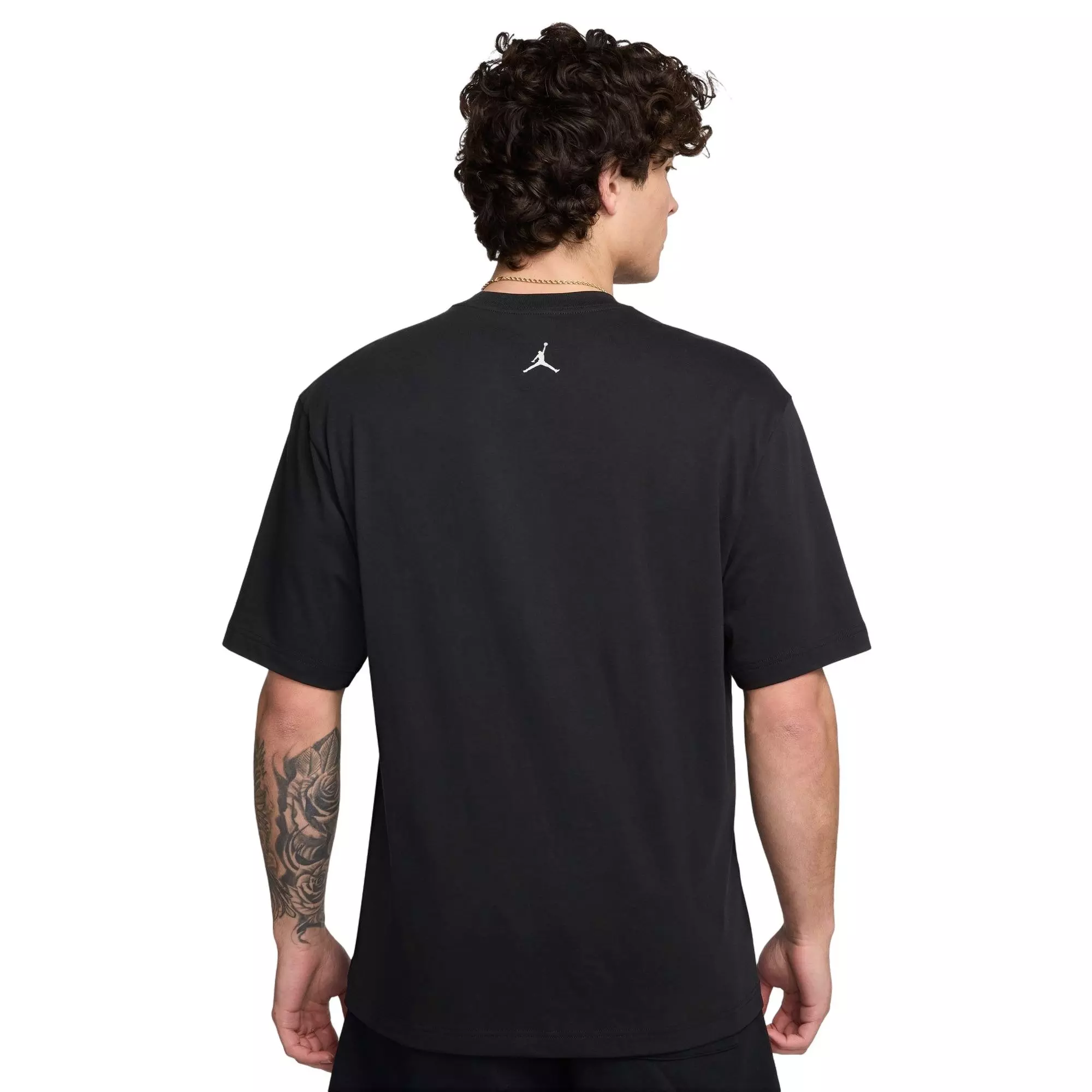 Jordan Men's Brooklyn Graphic Tee-Black - BLACK