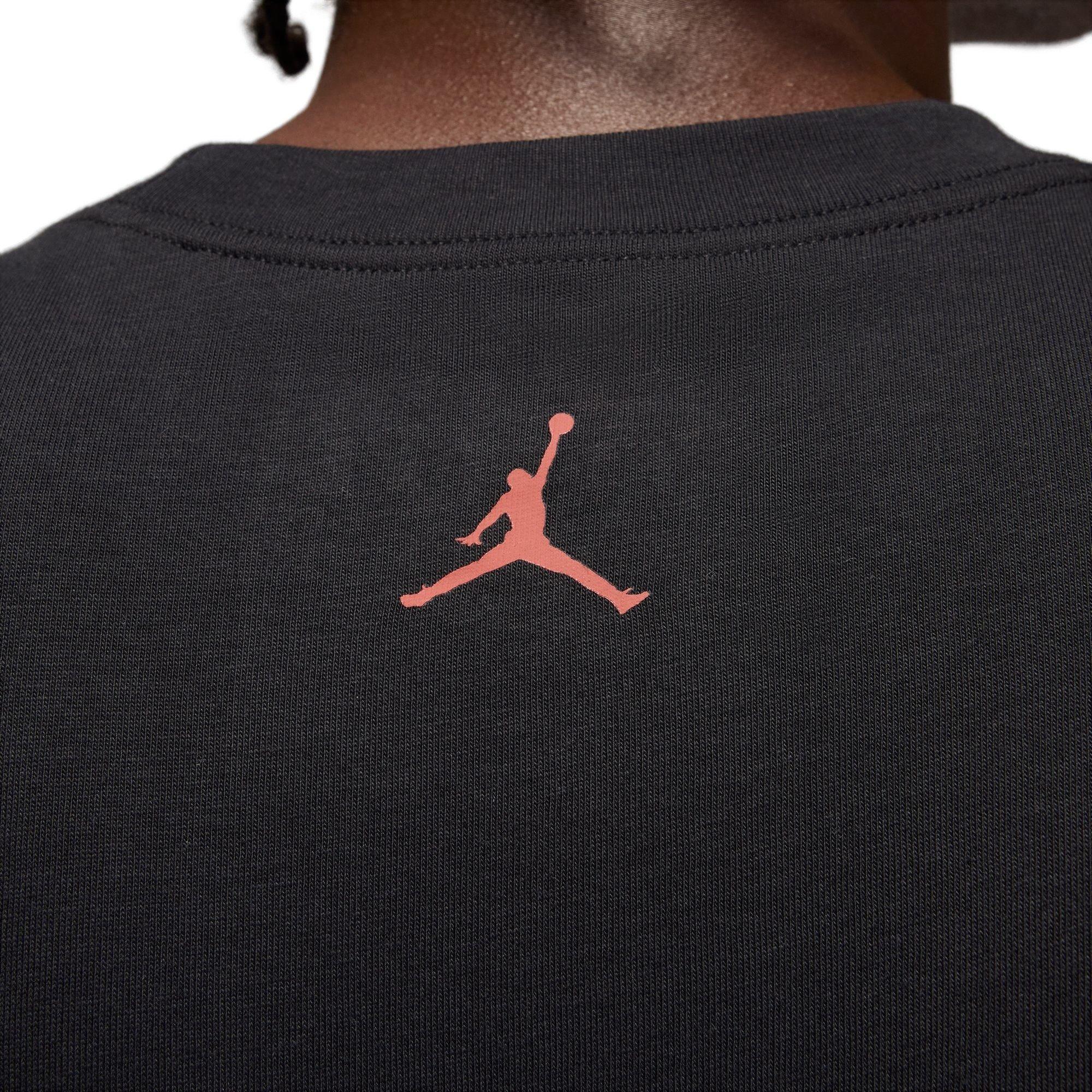 Jordan Men's Brooklyn Graphic Tee-Black - BLACK Thumbnail View 5
