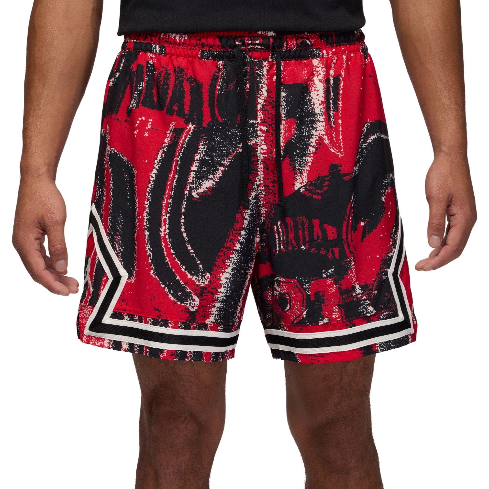 Jordan Men's Sport Dri-FIT Diamond Shorts - RED Thumbnail View 1