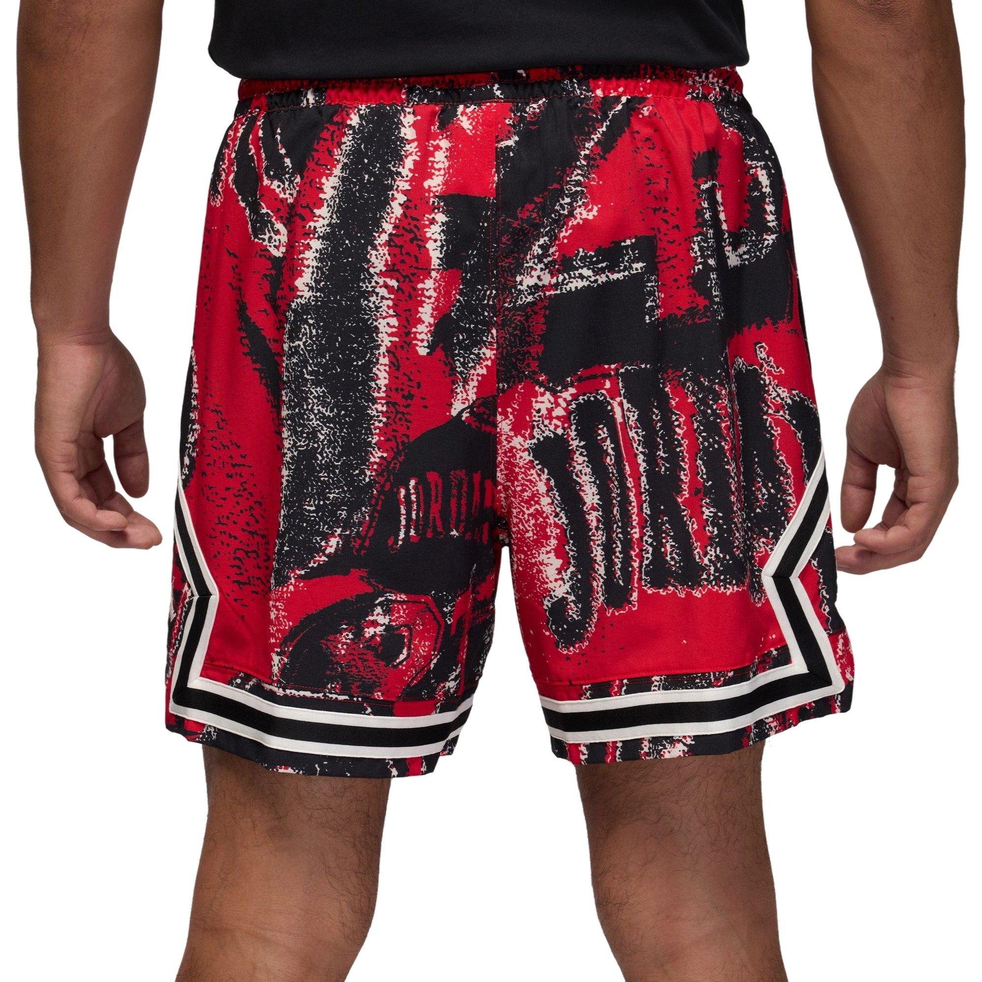 Jordan Men's Sport Dri-FIT Diamond Shorts - RED Thumbnail View 2