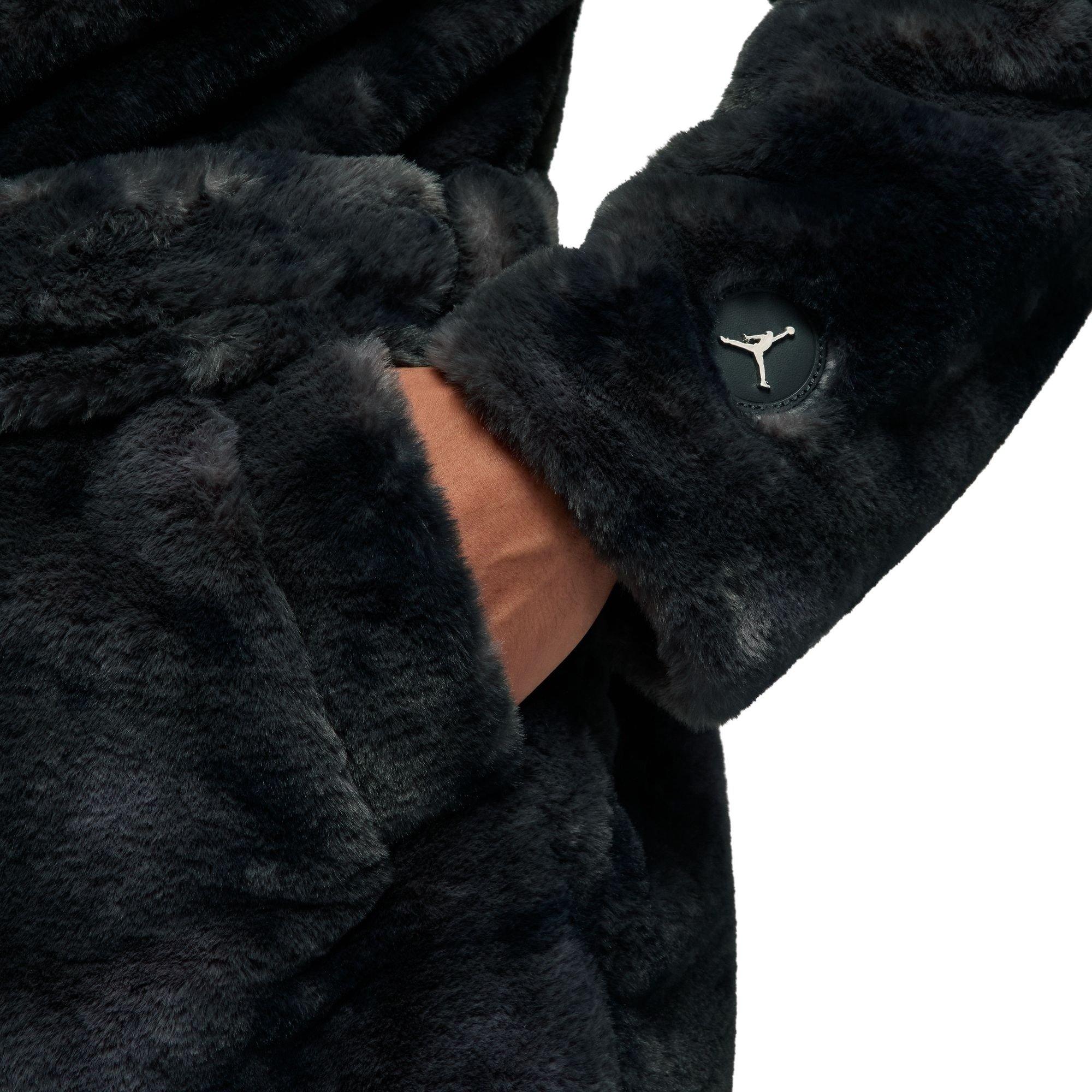 Jordan Men's Brooklyn Holiday Fur Robe - GREY Thumbnail View 5