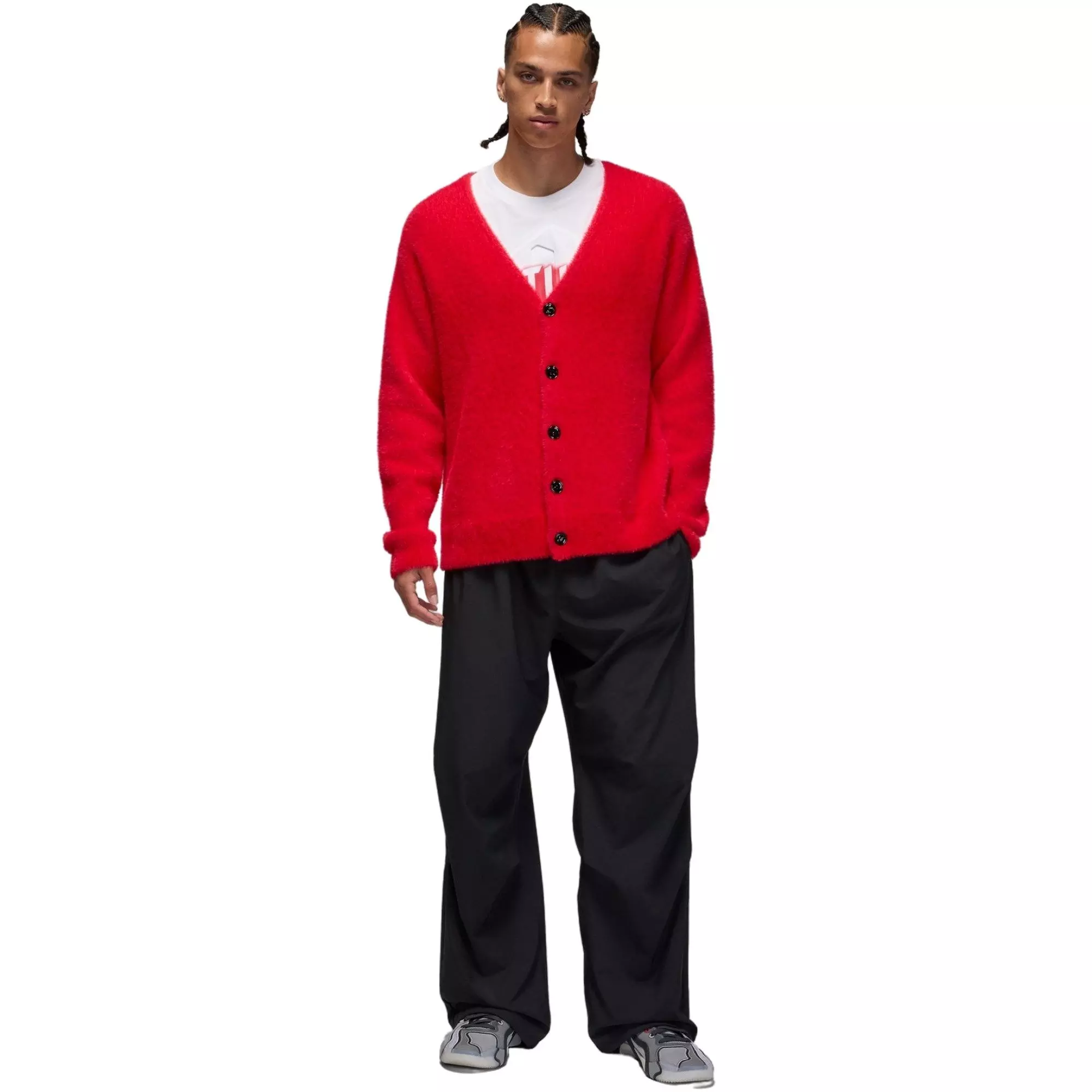 Jordan Men's Tatum Cardigan - RED