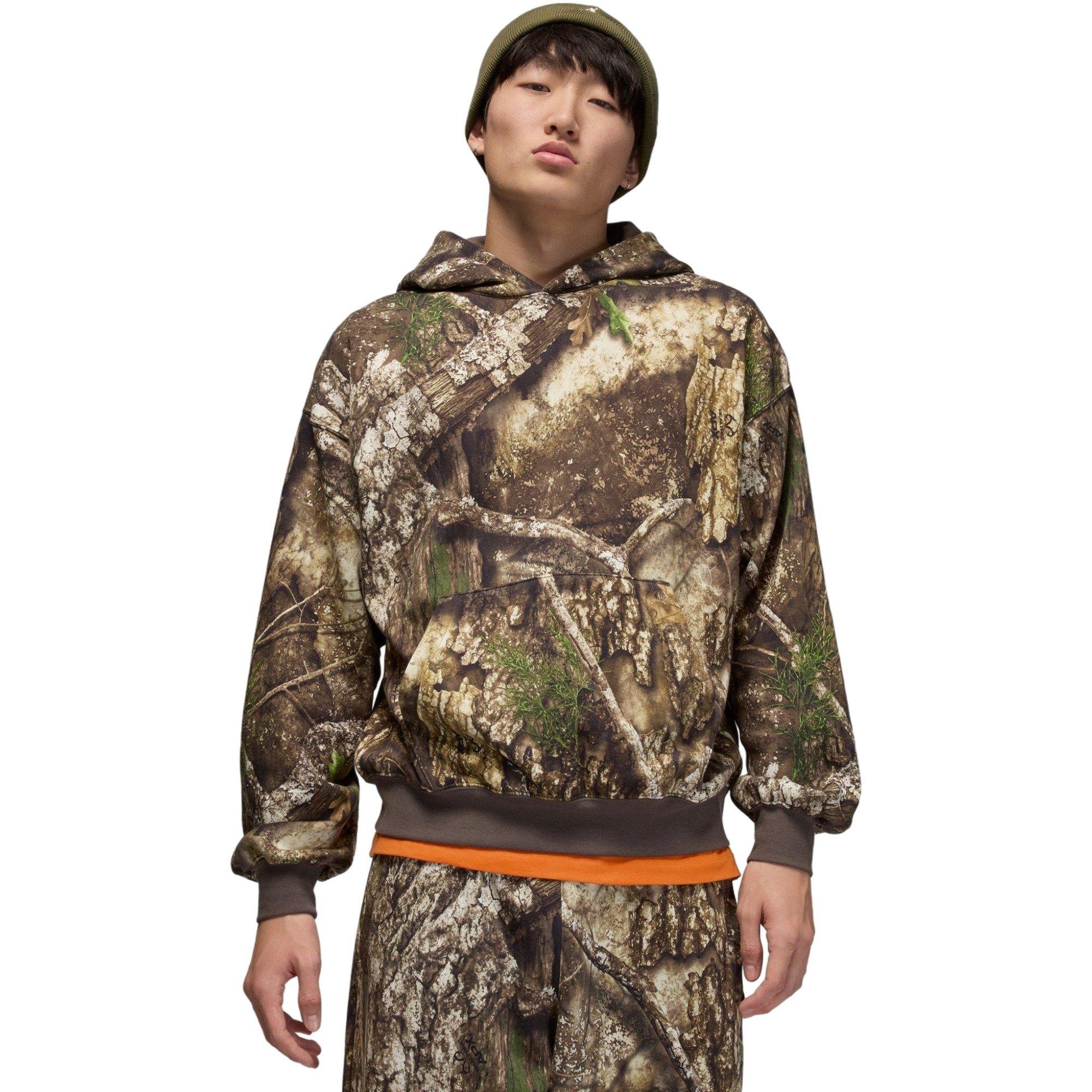 Jordan Men's Brooklyn Fleece Realtree Pullover Hoodie - CAMOUFLAGE Thumbnail View 1