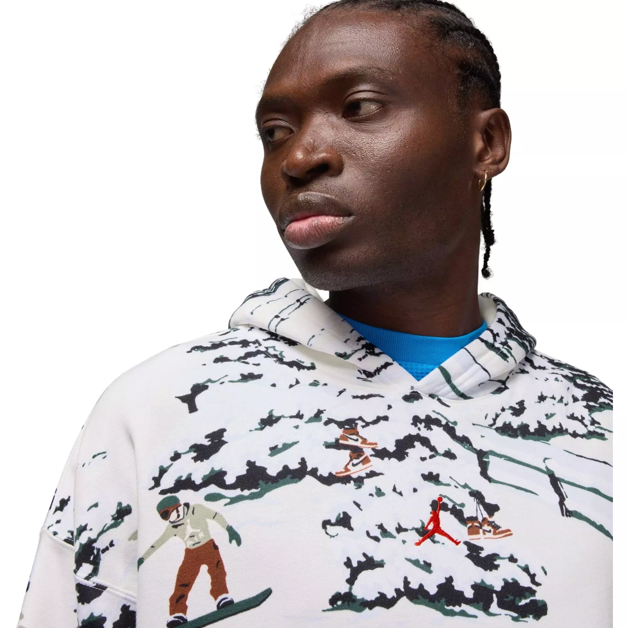 Jordan Men's Brooklyn Fleece Pullover Hoodie - Sail - SAIL