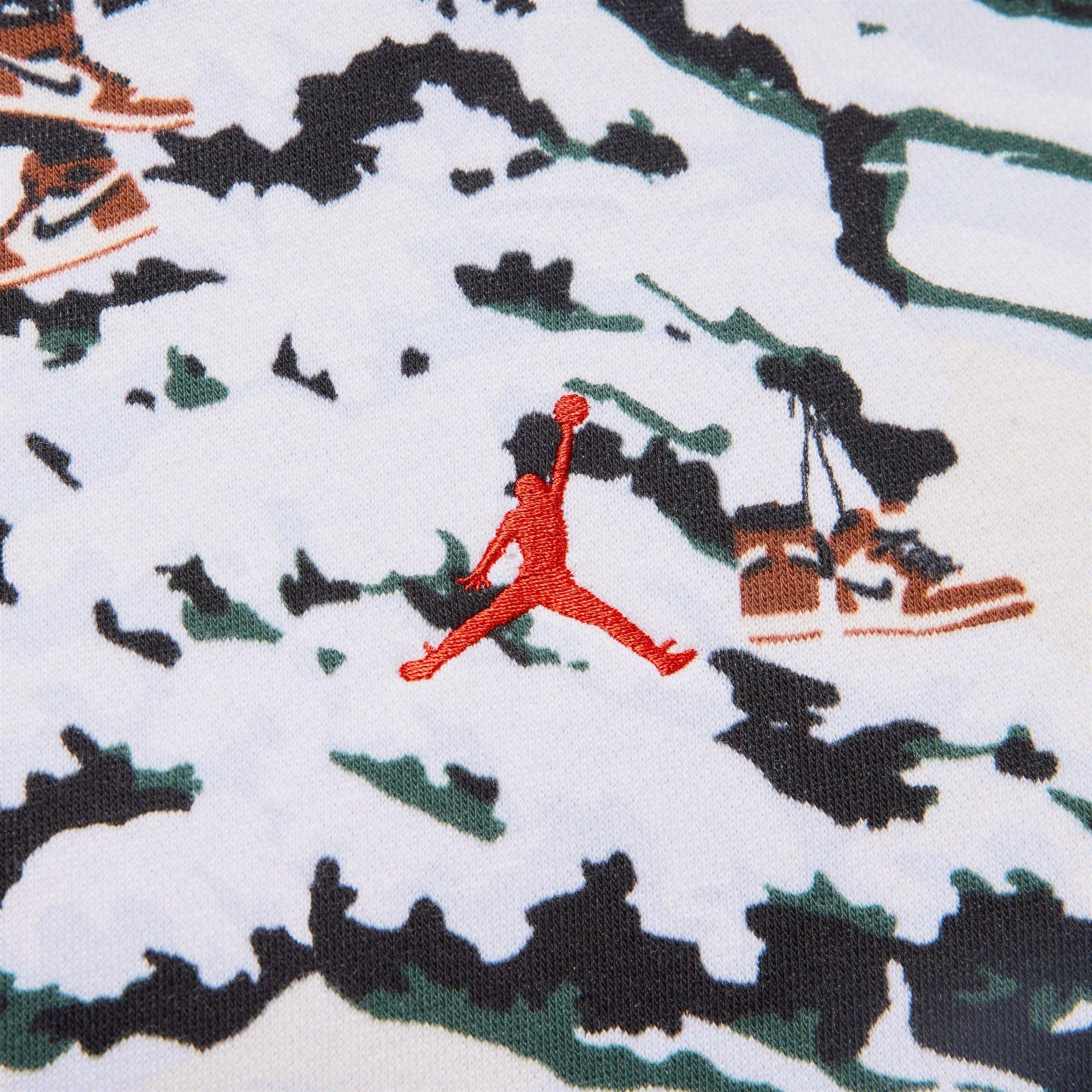 Jordan Men's Brooklyn Fleece Pullover Hoodie-Sail - SAIL Thumbnail View 4