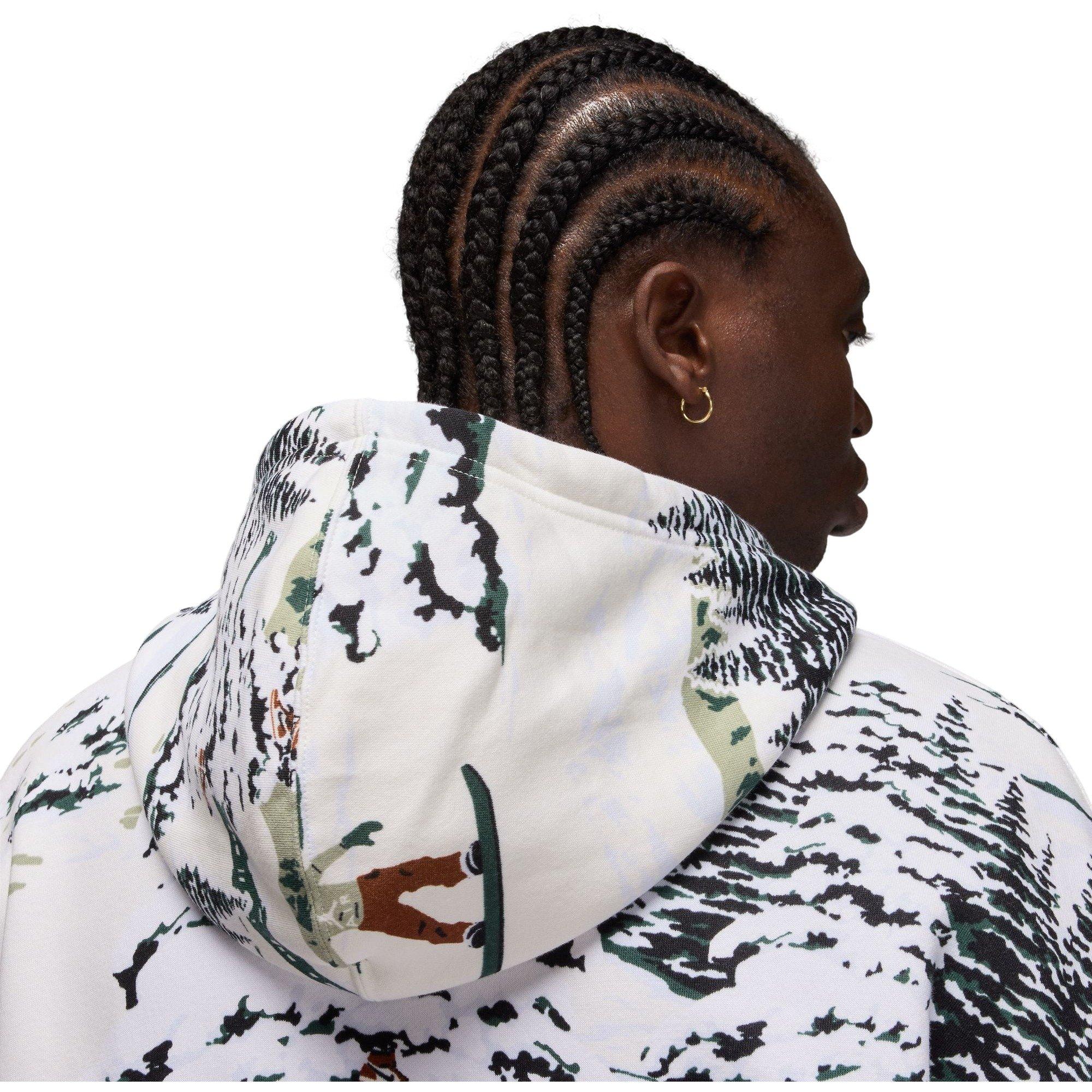 Jordan Men's Brooklyn Fleece Pullover Hoodie - Sail - SAIL Thumbnail View 5