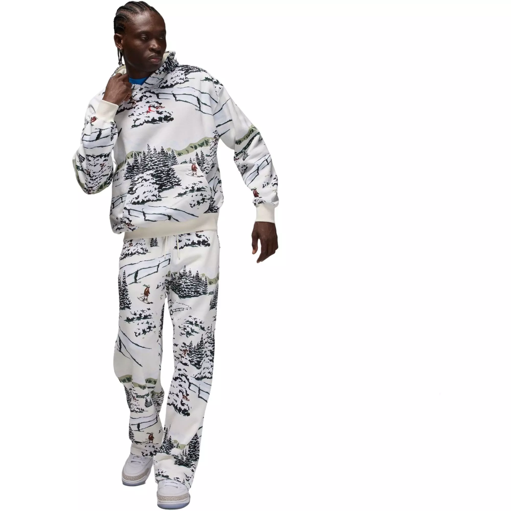 Jordan Men's Brooklyn Fleece Pullover Hoodie - Sail - SAIL