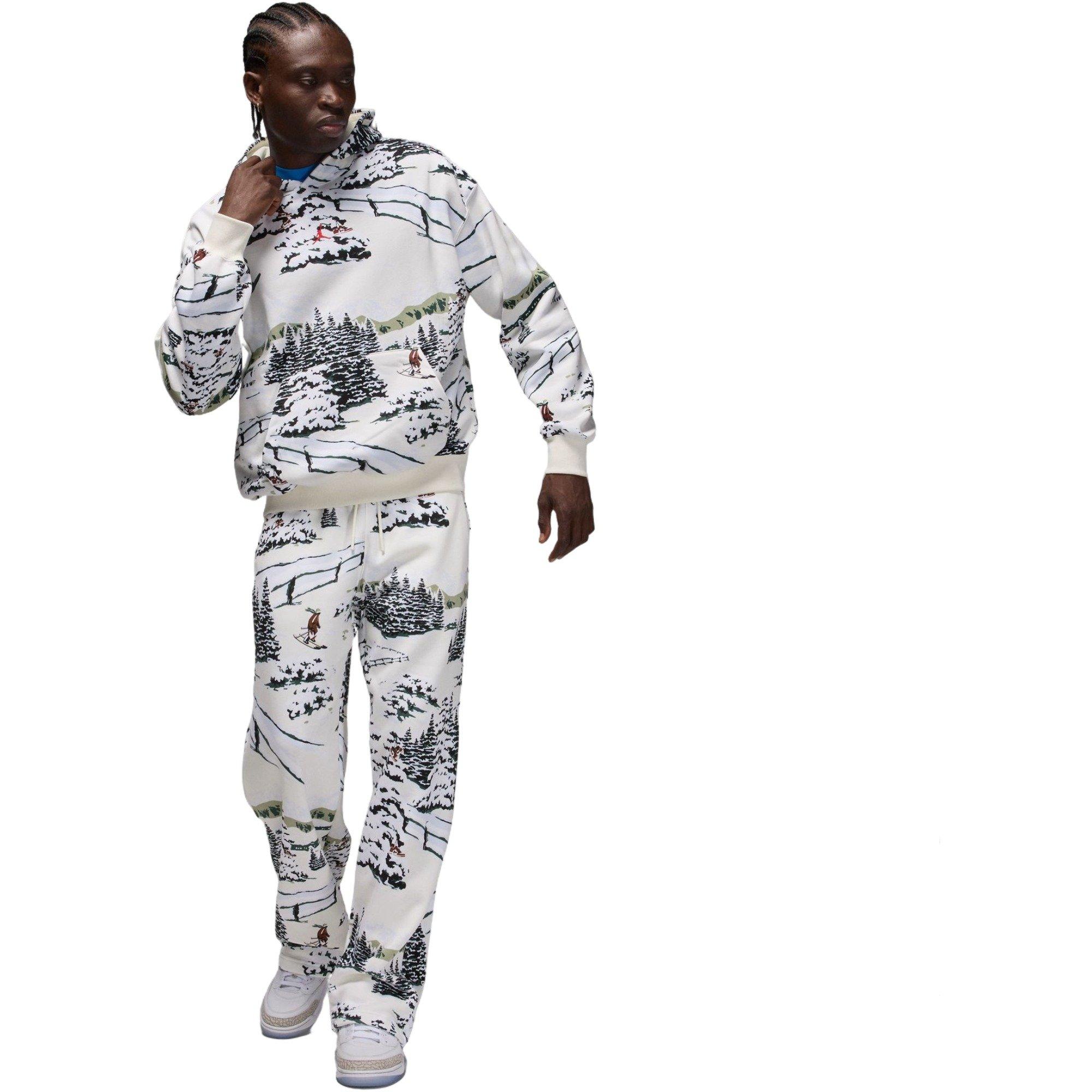 Jordan Men's Brooklyn Fleece Pullover Hoodie-Sail - SAIL Thumbnail View 6