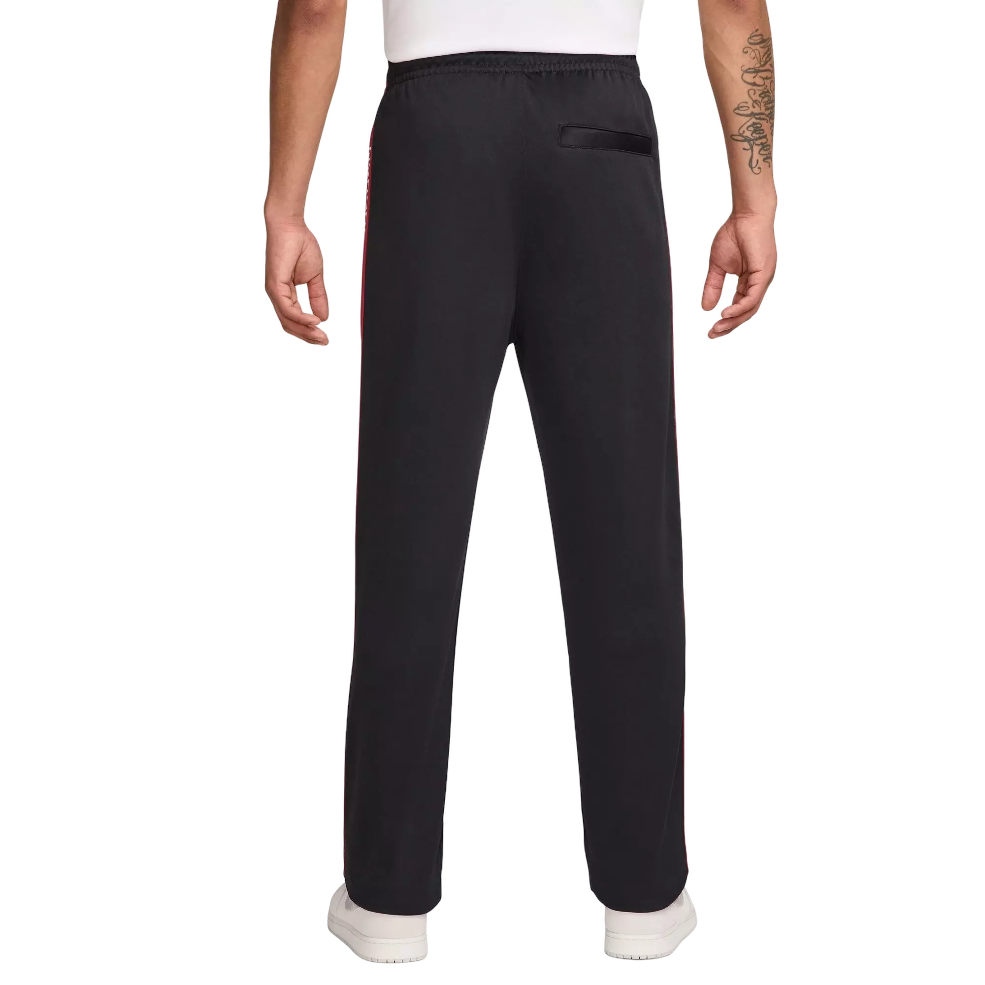 Jordan Men's Essentials Tracksuit Pants - BLACK/RED