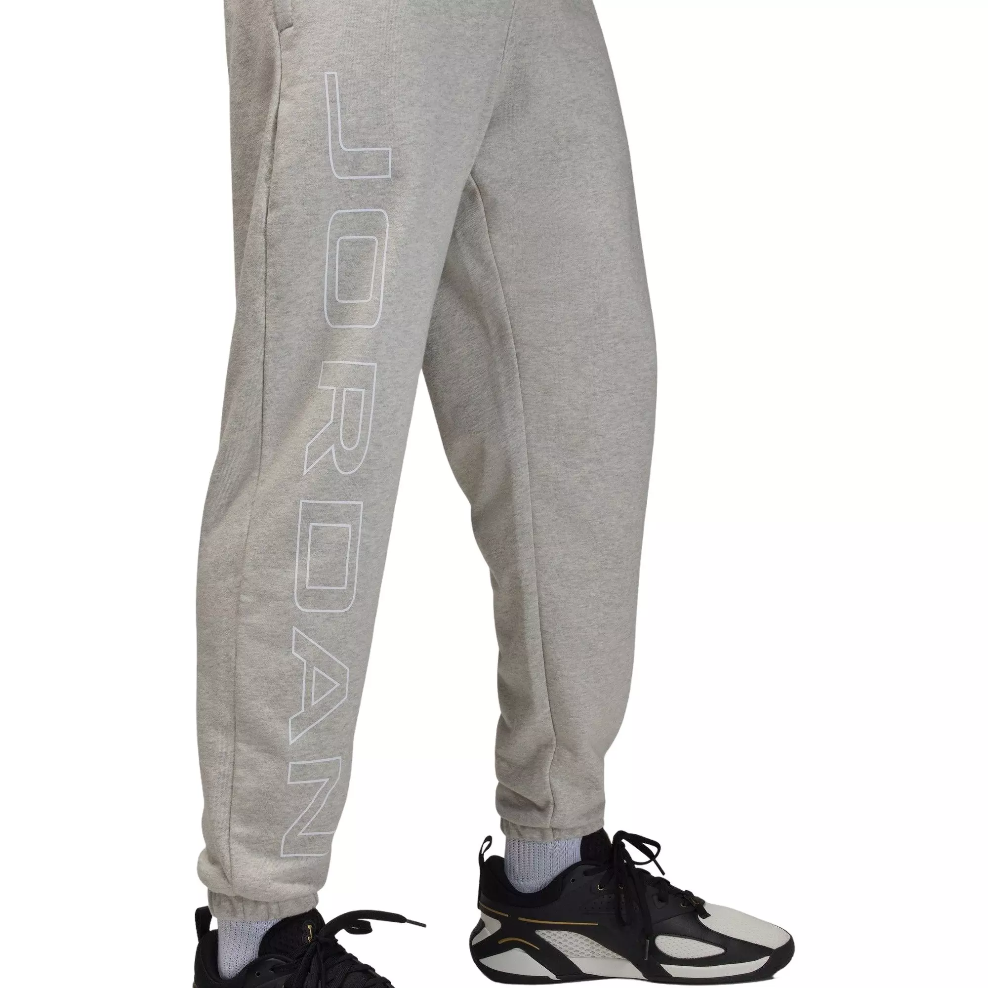 Jordan Men's Sport Crossover Fleece Pants - GREY
