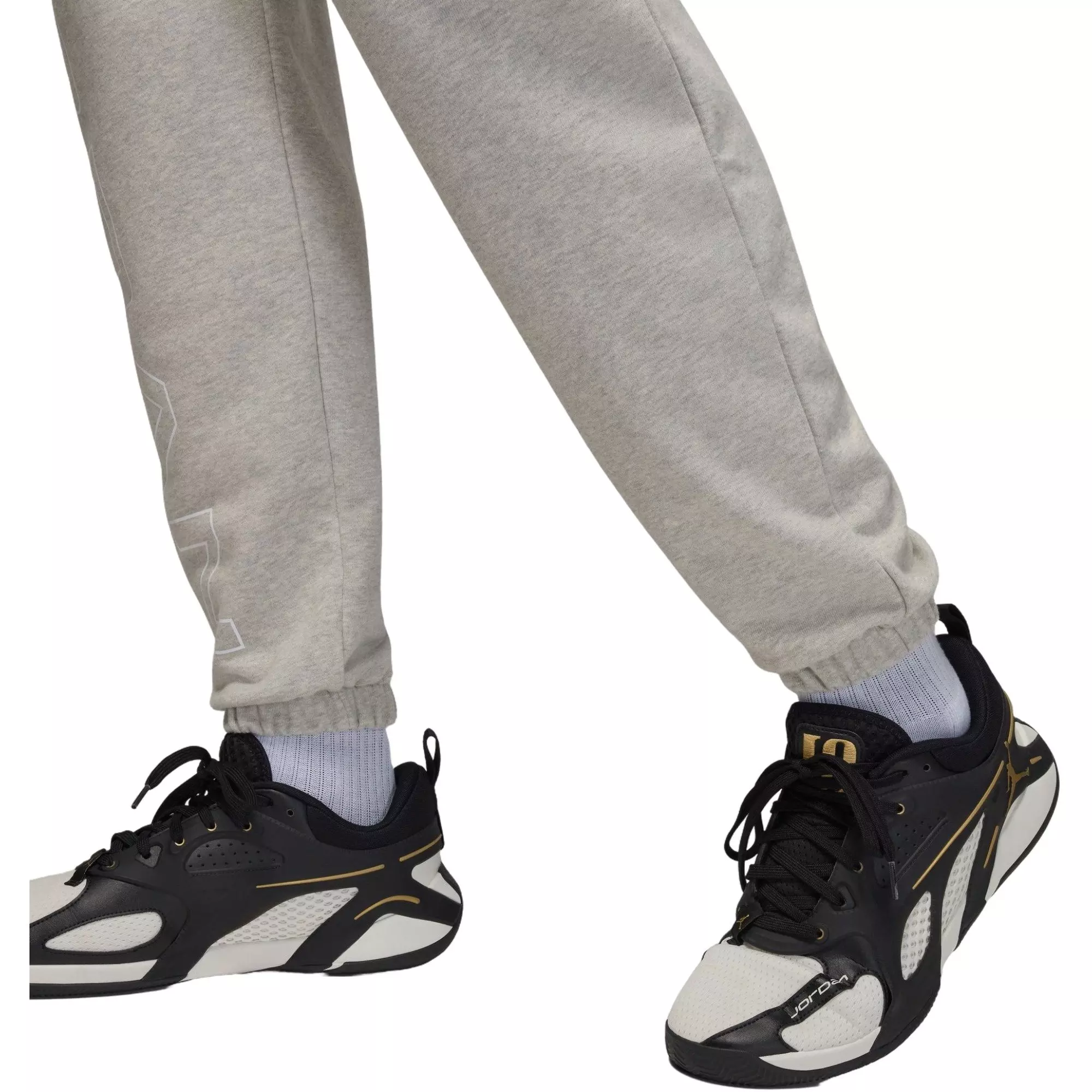 Jordan Men's Sport Crossover Fleece Pants - GREY