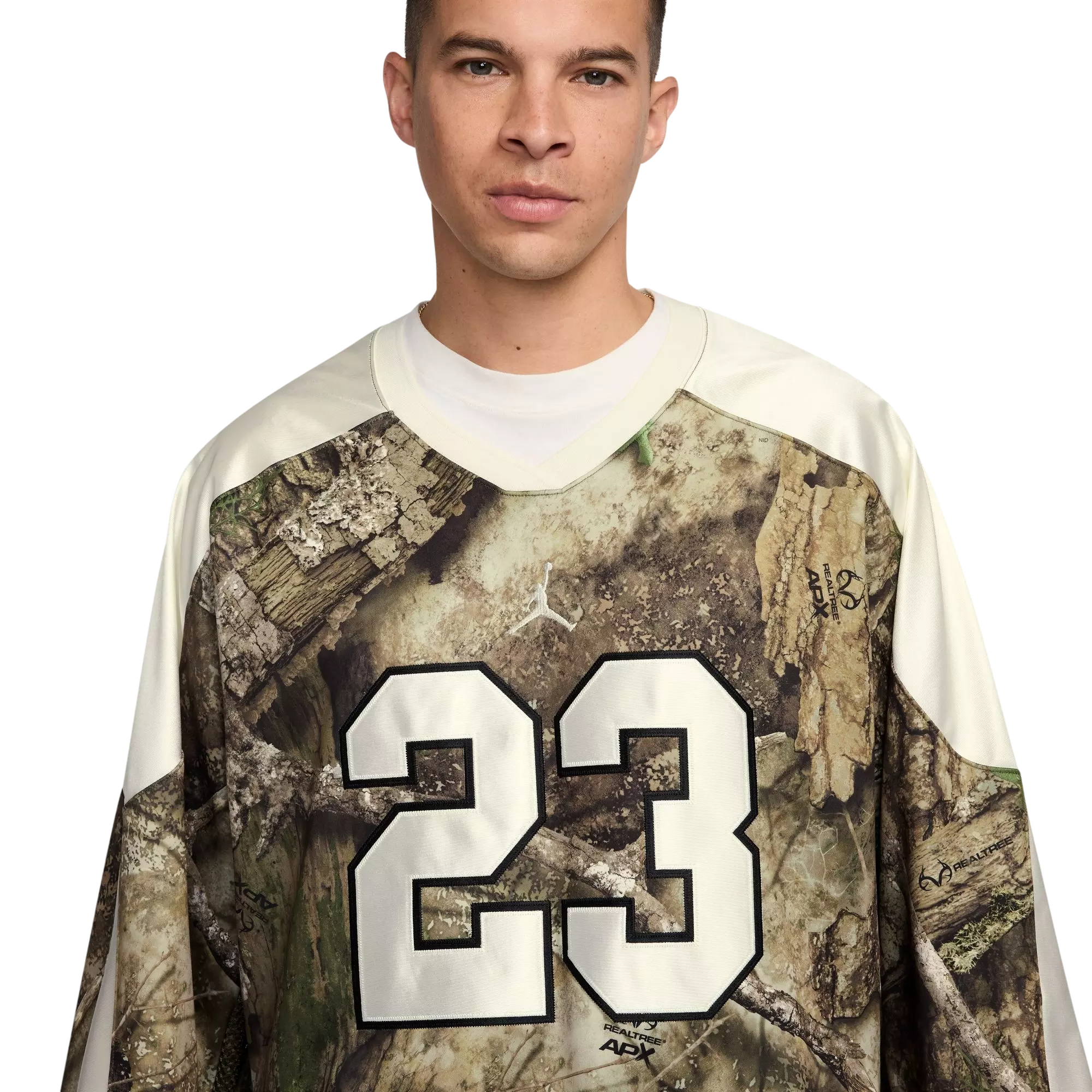 Jordan Men's Brooklyn Realtree Hockey Jersey - CAMOUFLAGE