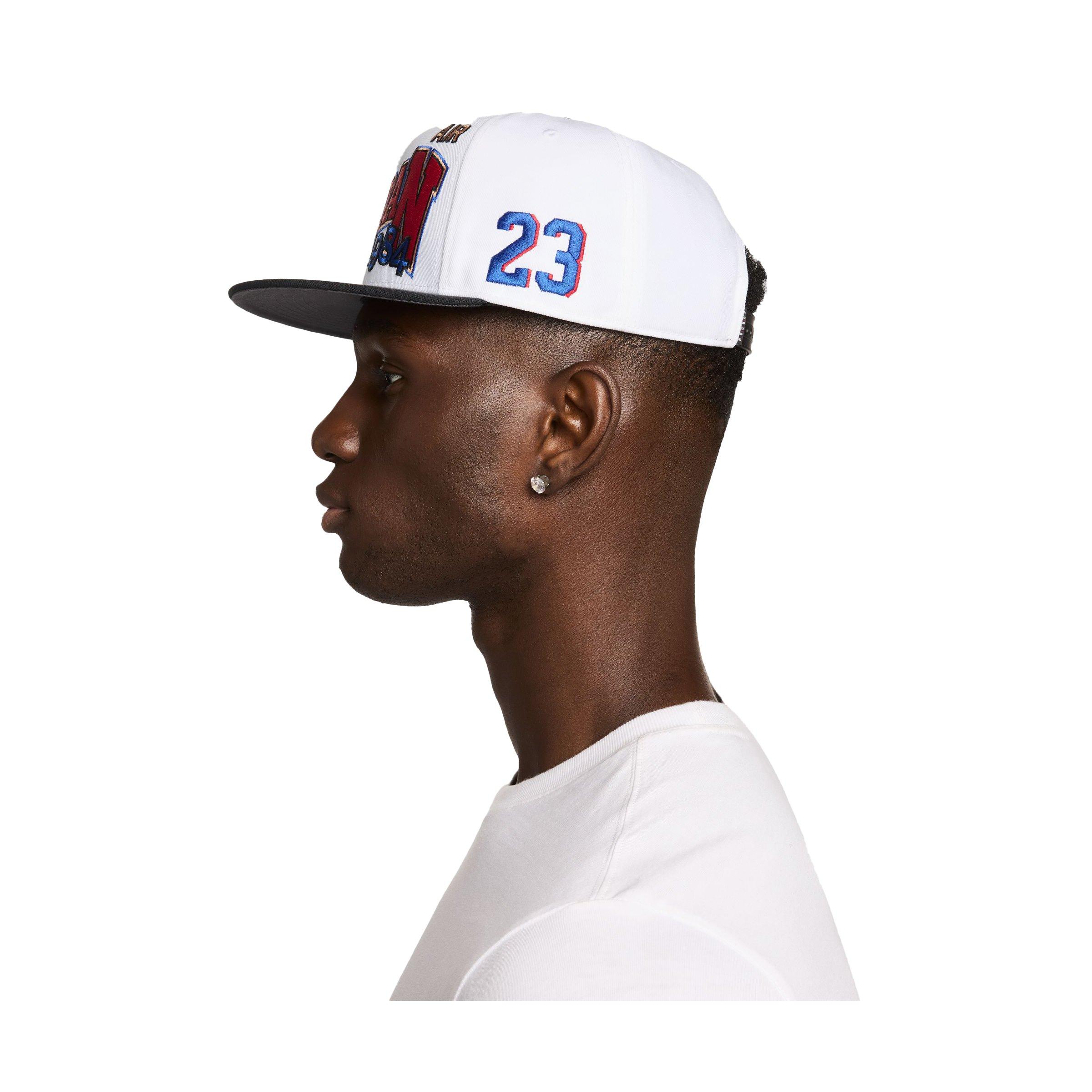 Jordan Basketball Pro Snapback Cap-White - WHITE Thumbnail View 2