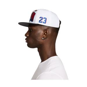 Jordan Basketball Pro Snapback Cap-White