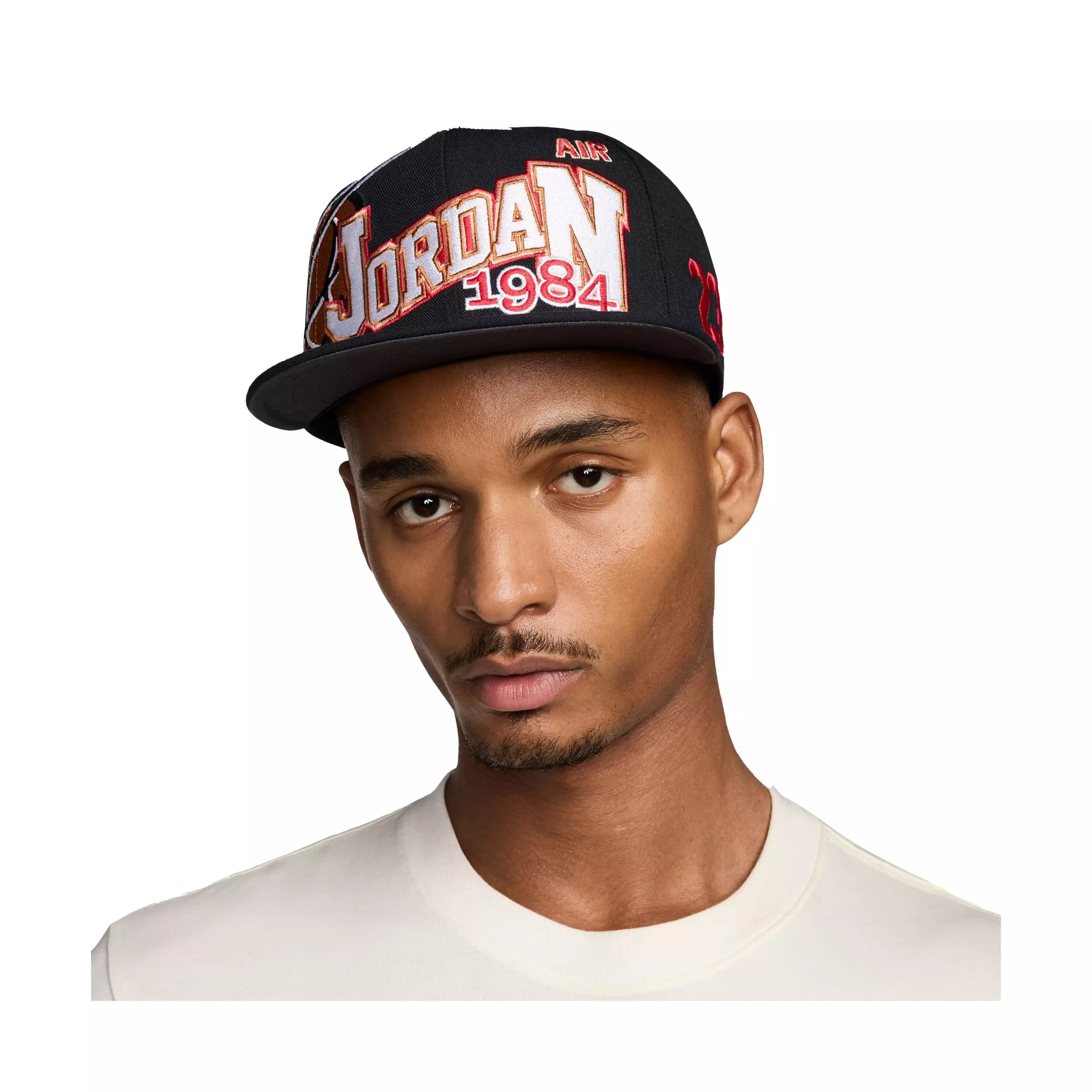 Jordan Basketball Pro Snapback Cap-Black - BLACK