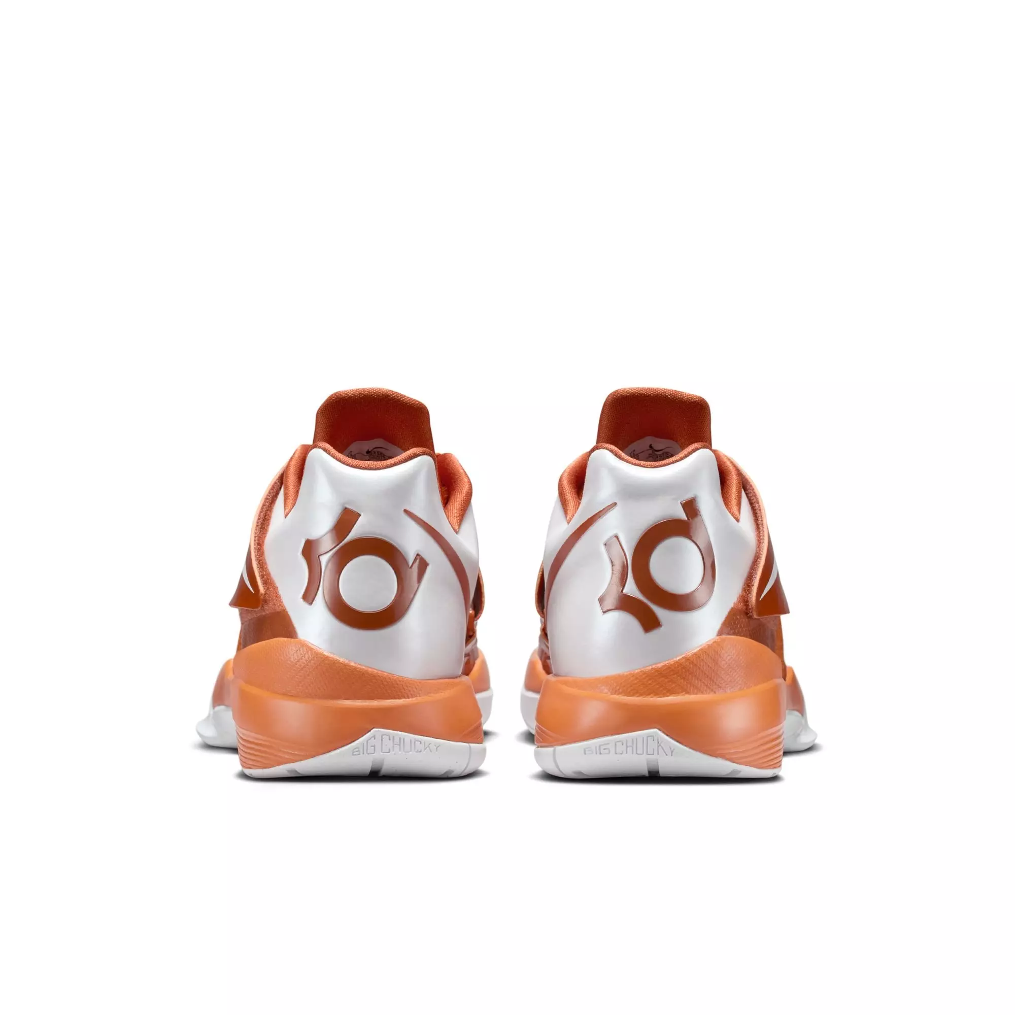 Nike KD 4 "Longhorns" Men's Basketball Shoe - DESERT ORANGE/WHITE