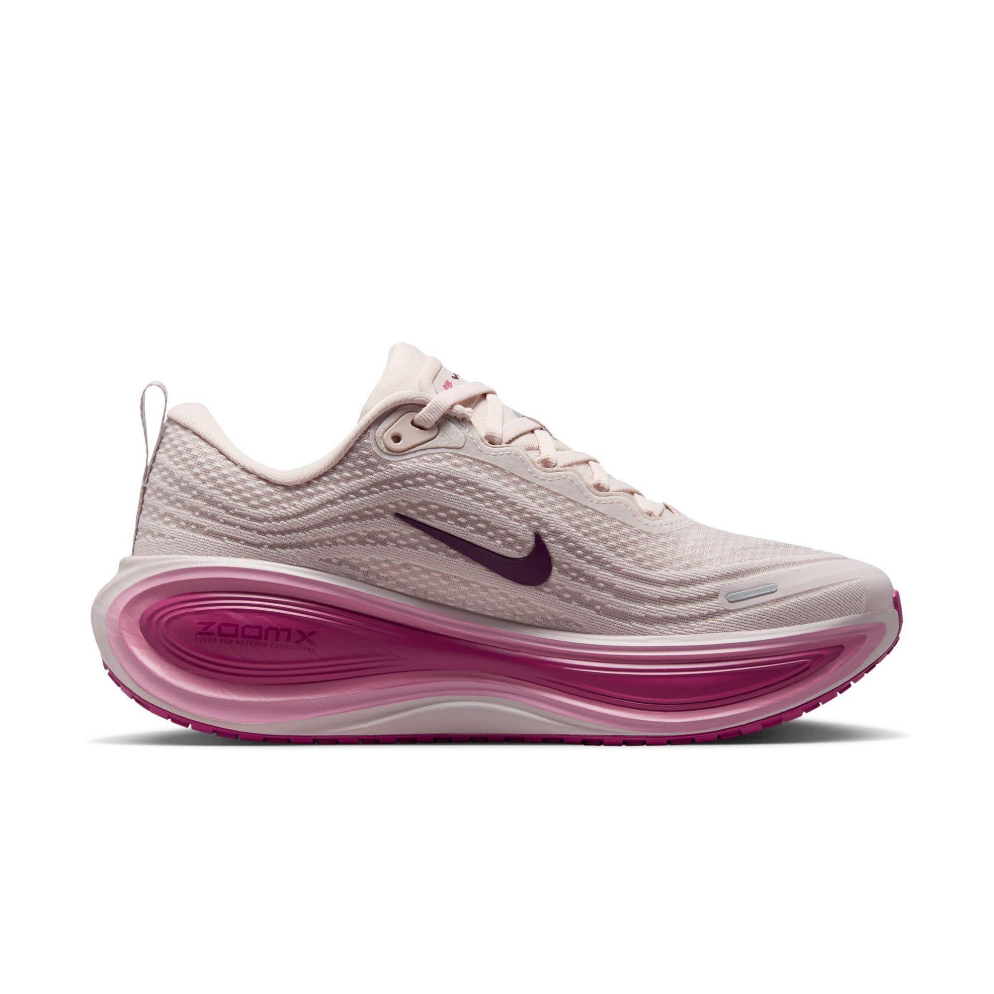 Nike Vomero Plus "Silt Red/Bordeaux/Sweet Beet" Women's Road Running Shoe - PINK/RED Thumbnail View 2