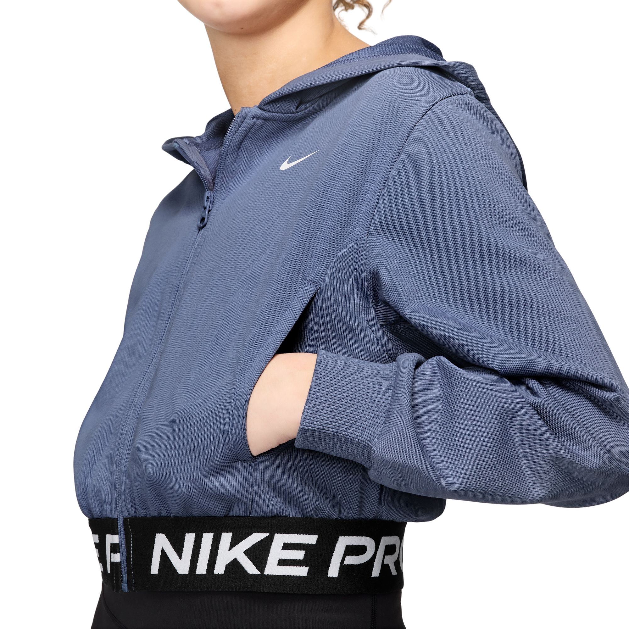 Nike Pro Fleece Dri-FIT Full-Zip Big Girls' Jacket